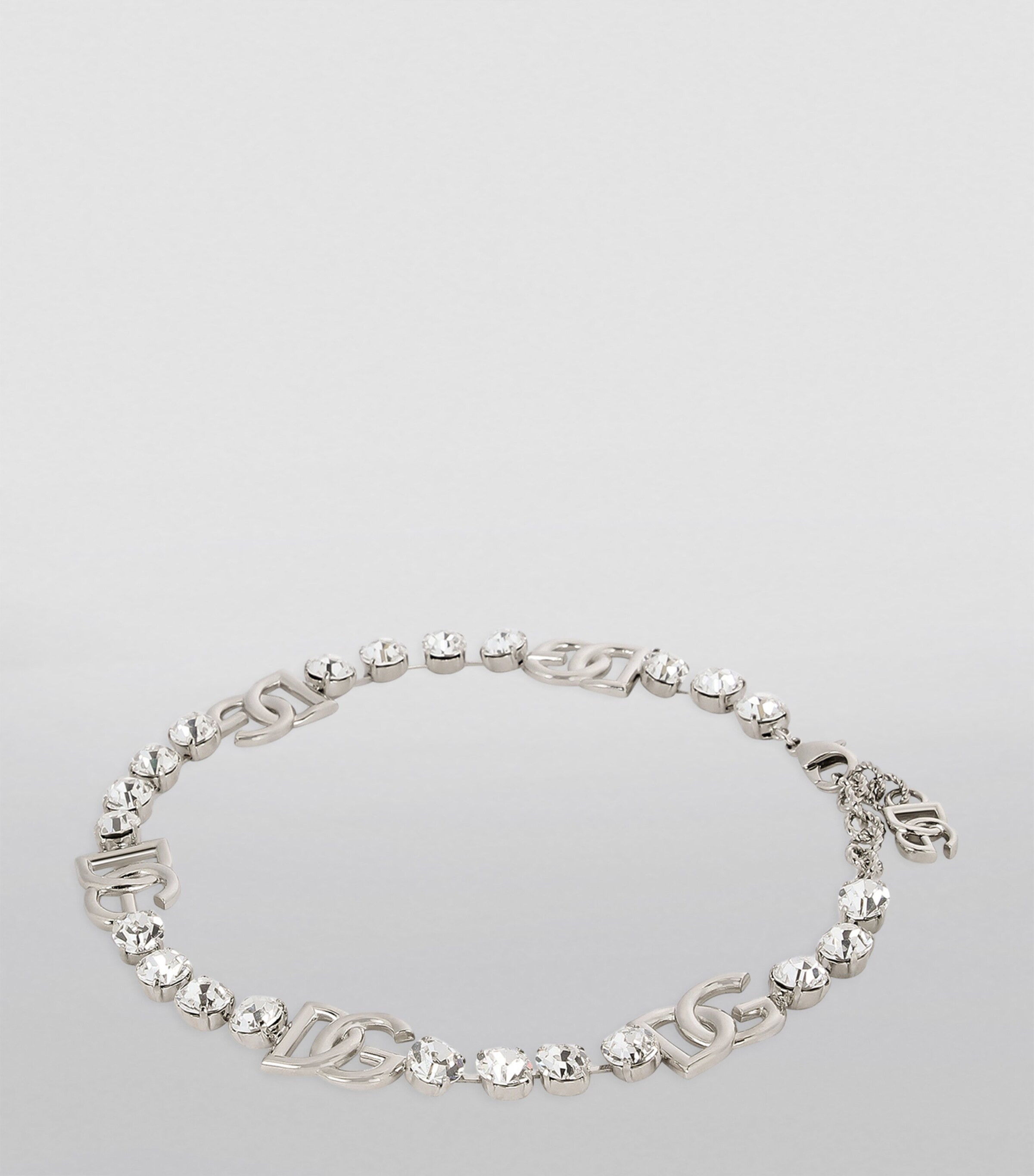 Crystal-Embellished DG Necklace 87655-SILVER/PALLADI Image 2