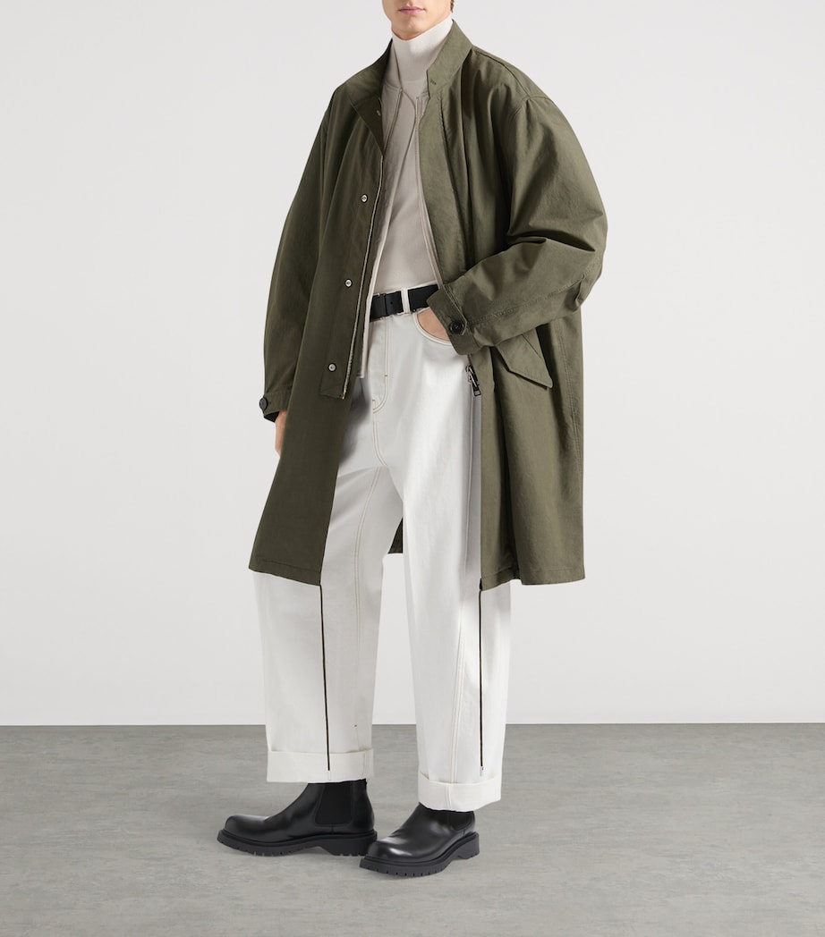 Logo Parka Jacket KHAKI Image 2