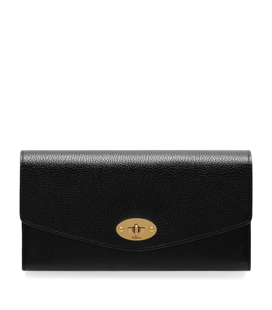 Leather Darley Wallet BLACK Image 1