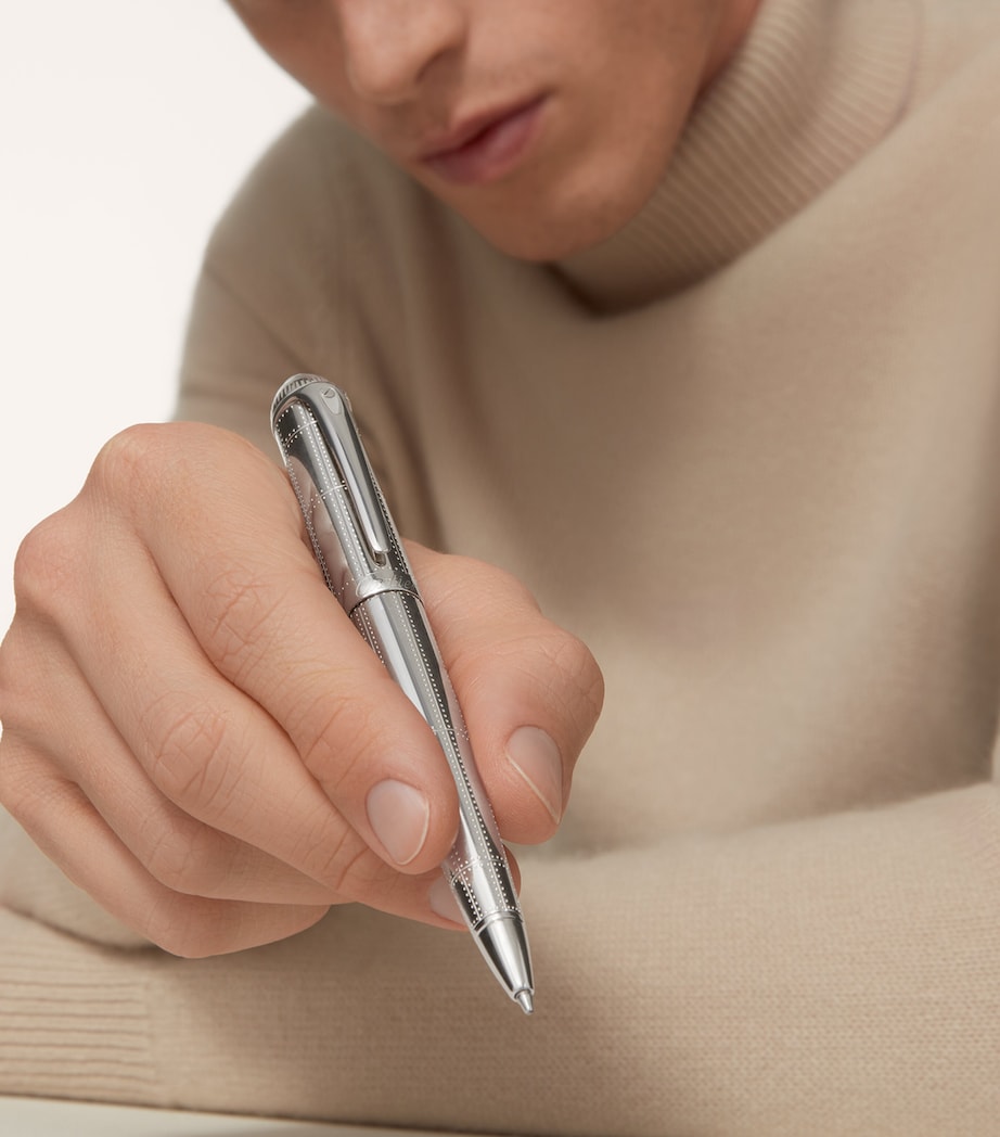 Cartier R de Cartier Ballpoint Pen Silver Image 2