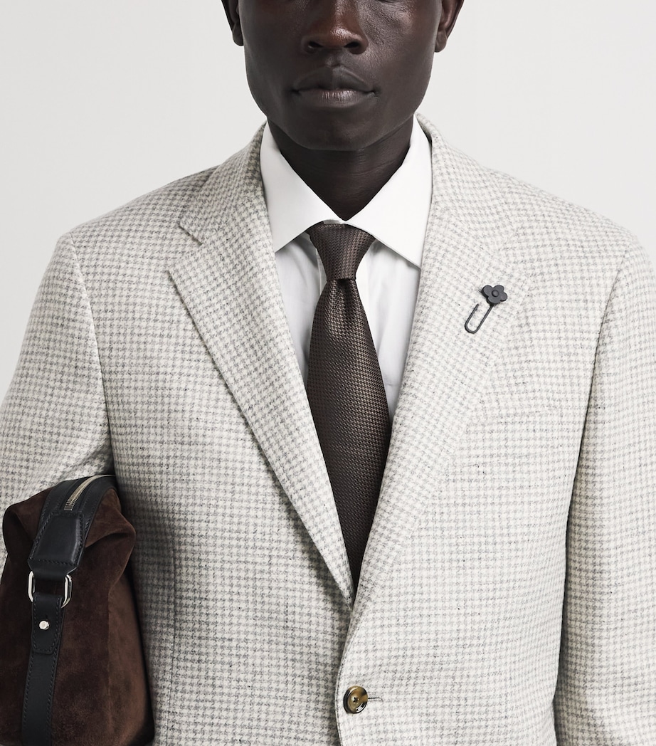Isaia Silk Seven-Fold Tie Image 2