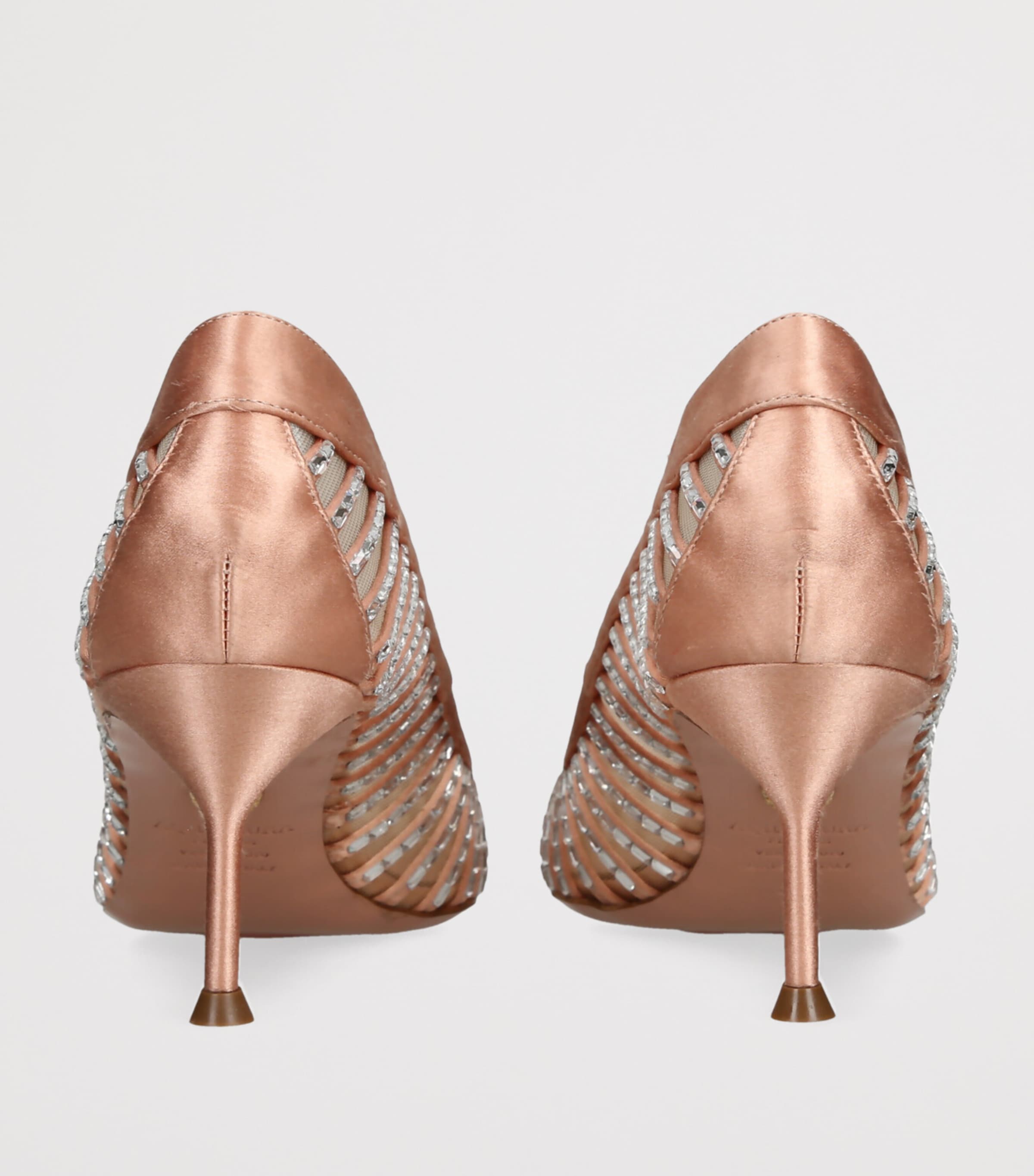 Aquazzura Embellished Passions Pumps 65 Gold Image 2