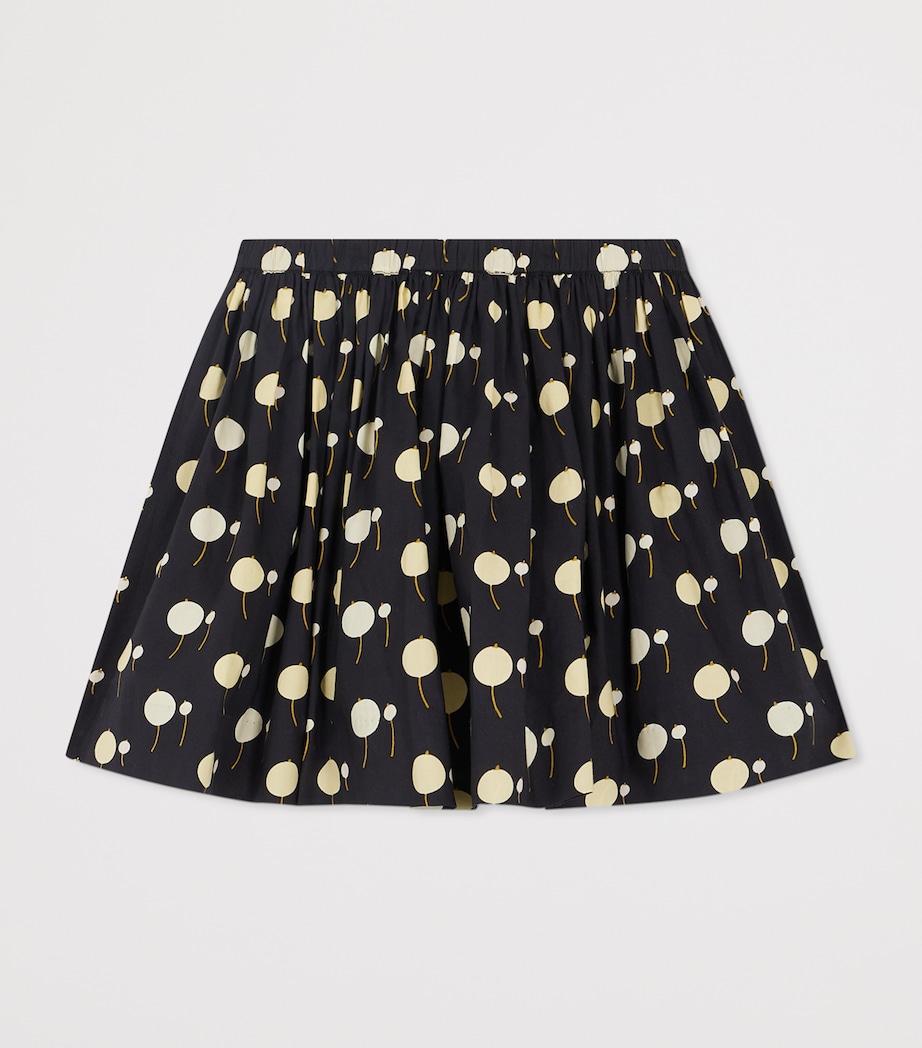 Organic Cotton Cherry Print Skirt (4-14 Years) IMP FAUX NOIR Image 2
