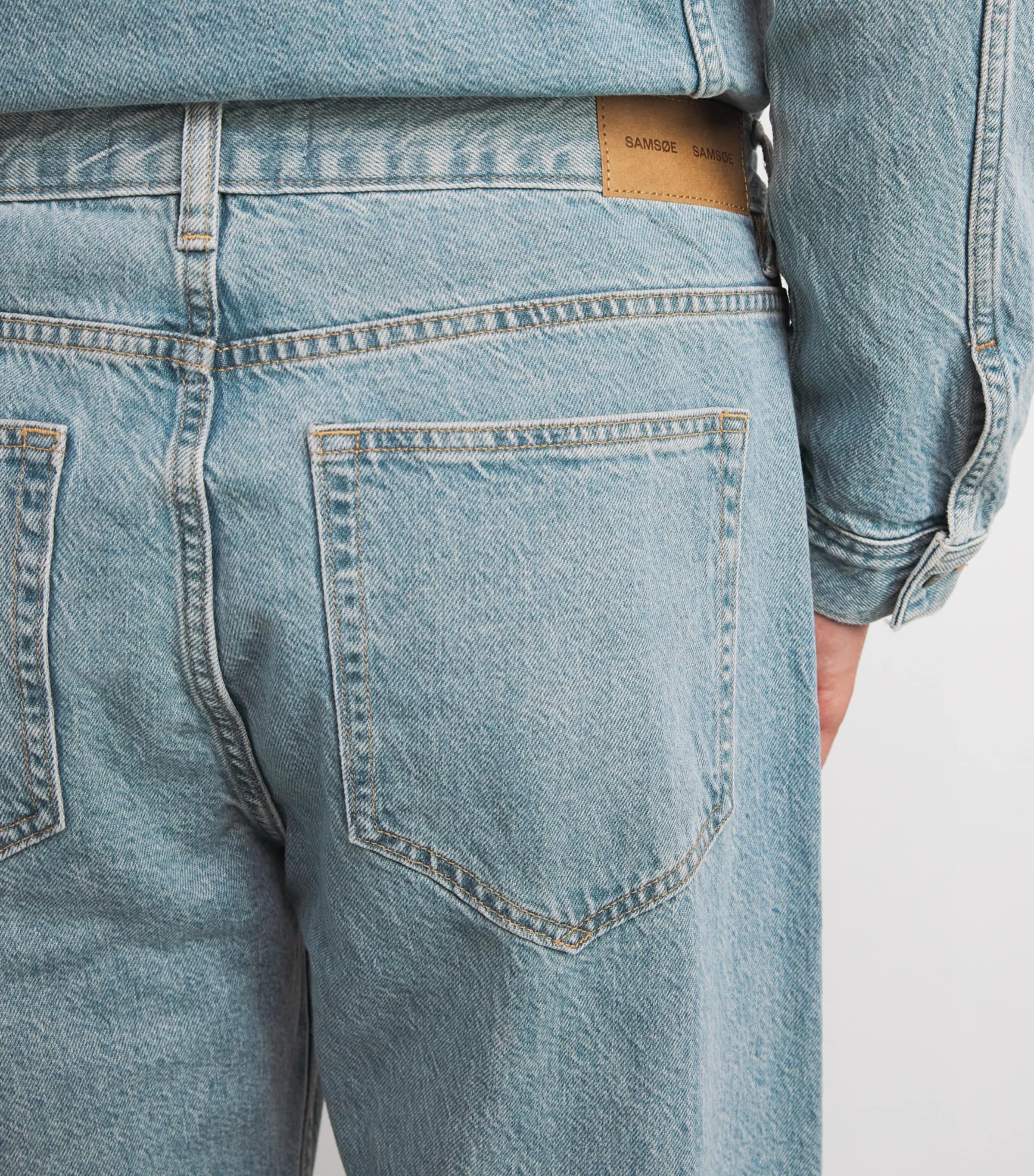 Saeddie Straight Jeans CARIB BLU CLR002159 Image 6