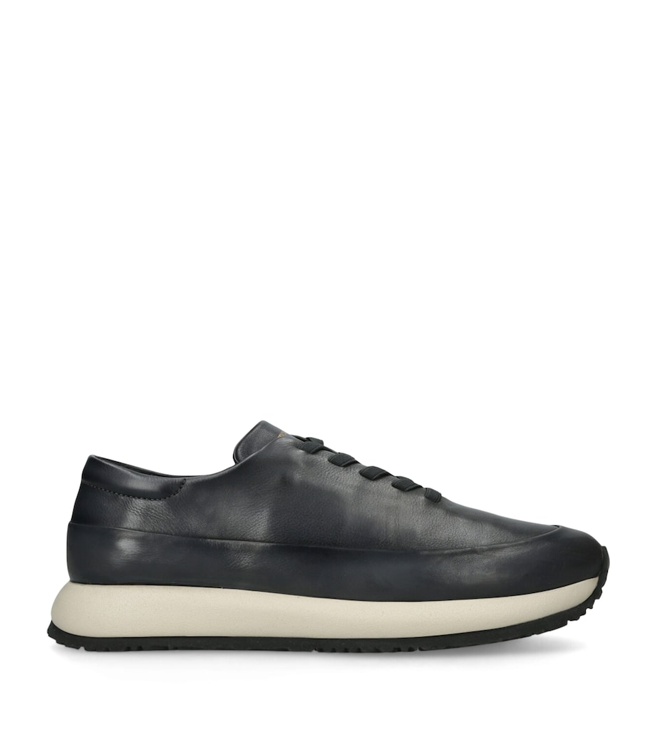Officine Creative Leather Form Sneakers Grey/dark Image 1