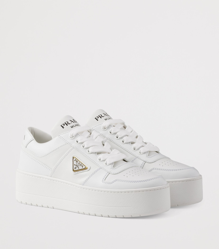 Leather Downtown Sneakers F0009 Image 3