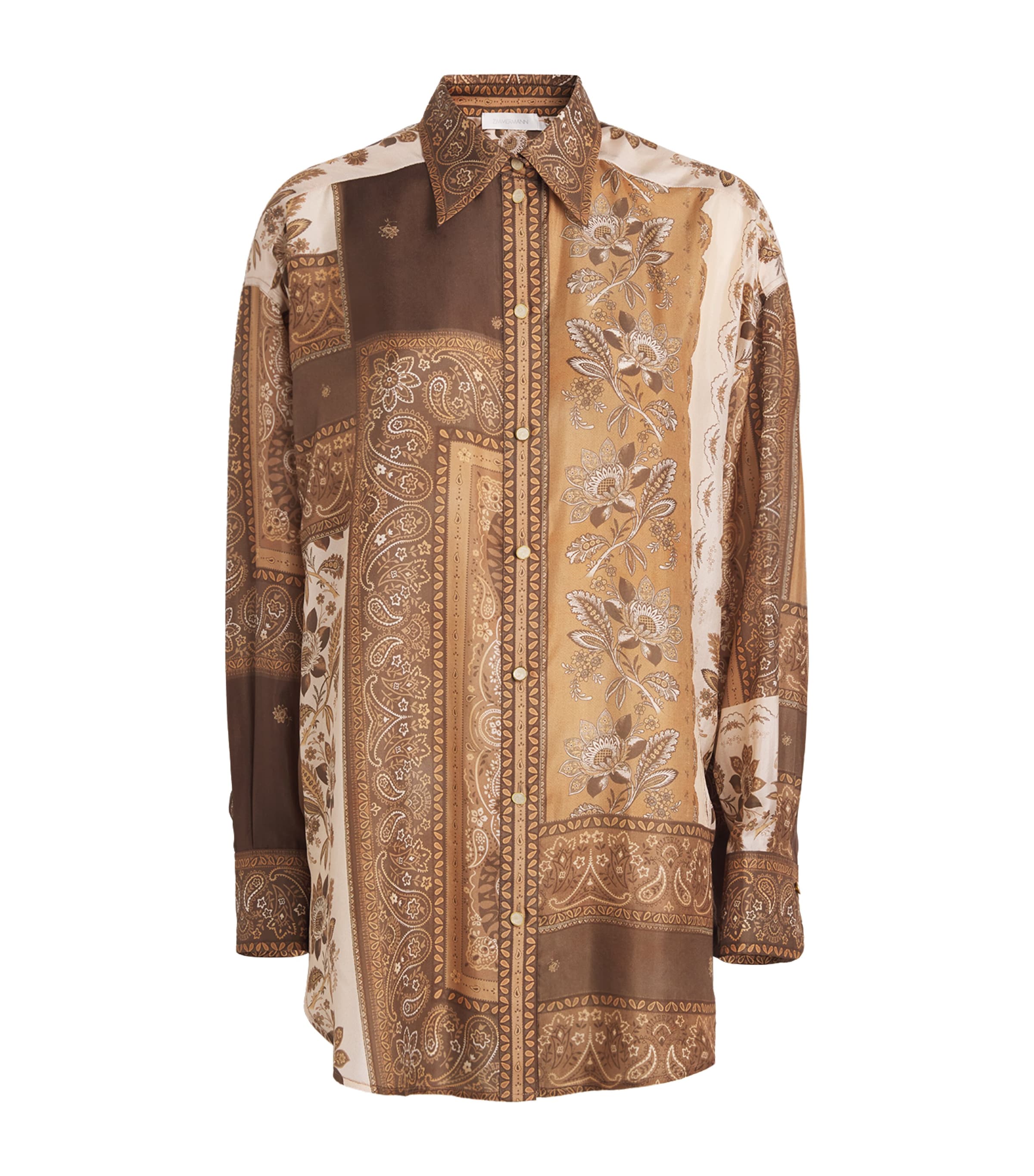 Zimmermann Cotton Lucky Bandana Shirt