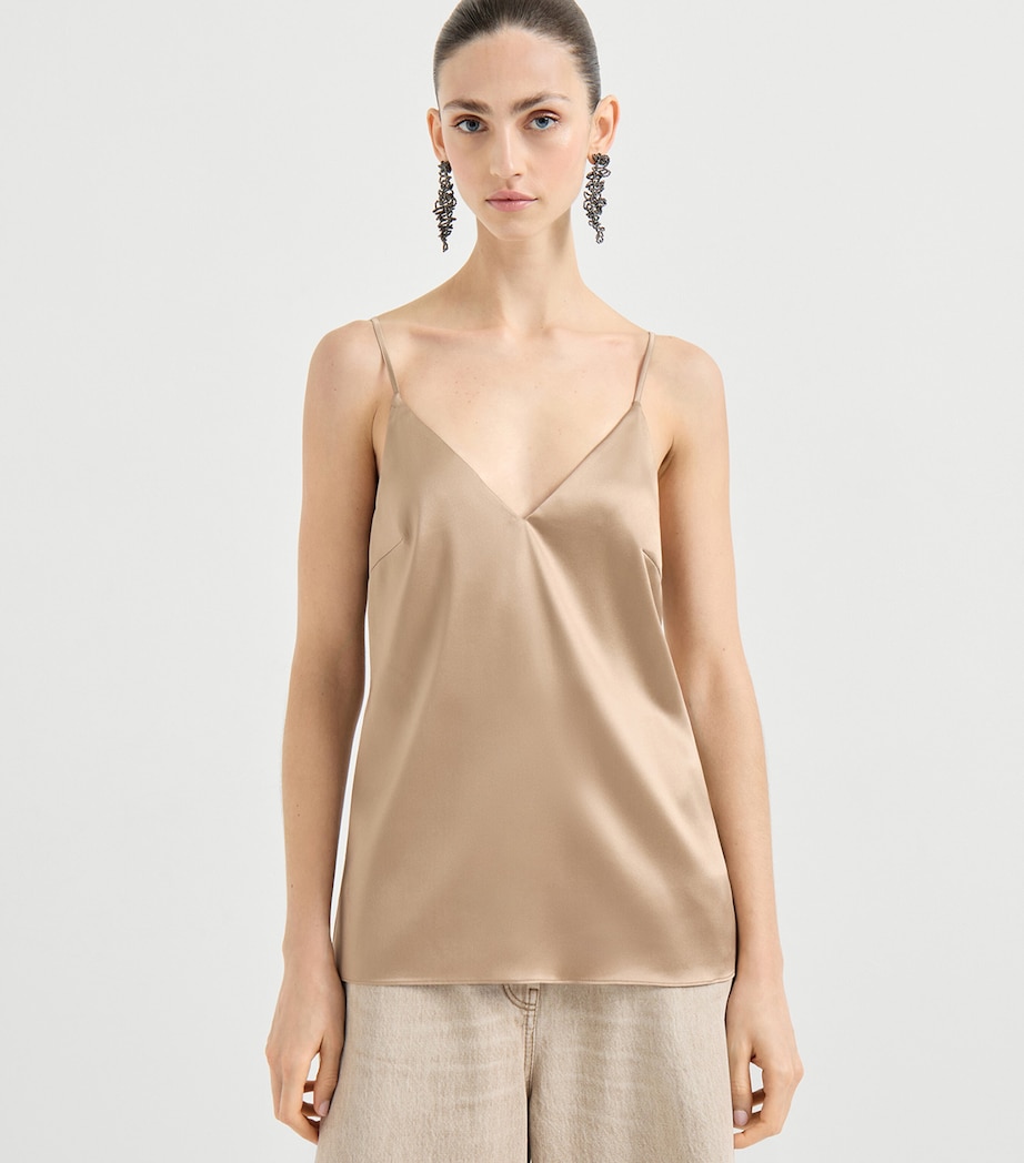 Stretch-Silk Tank Top C9237 Image 4