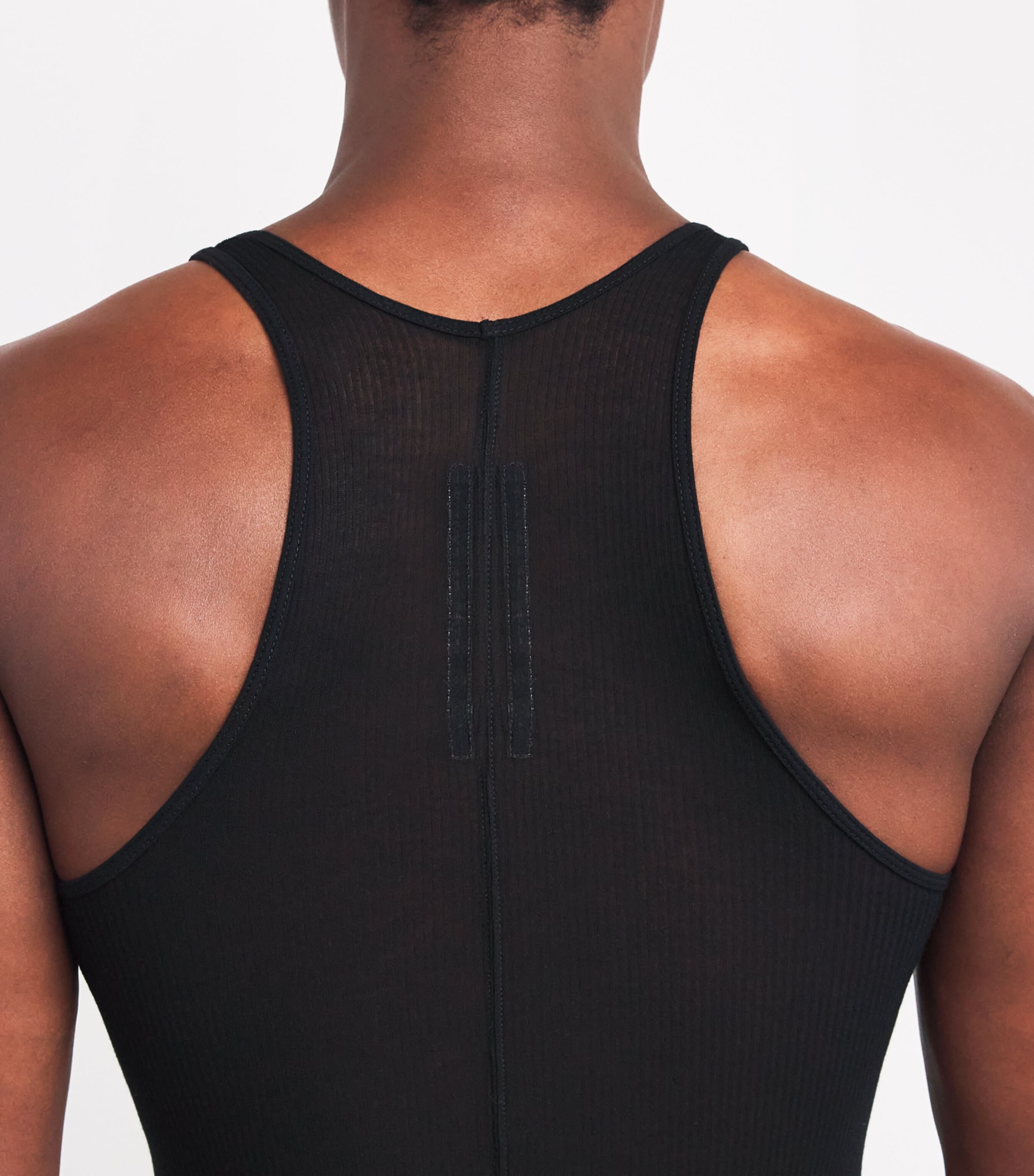 Ribbed Tank Top 09/BLACK Image 6
