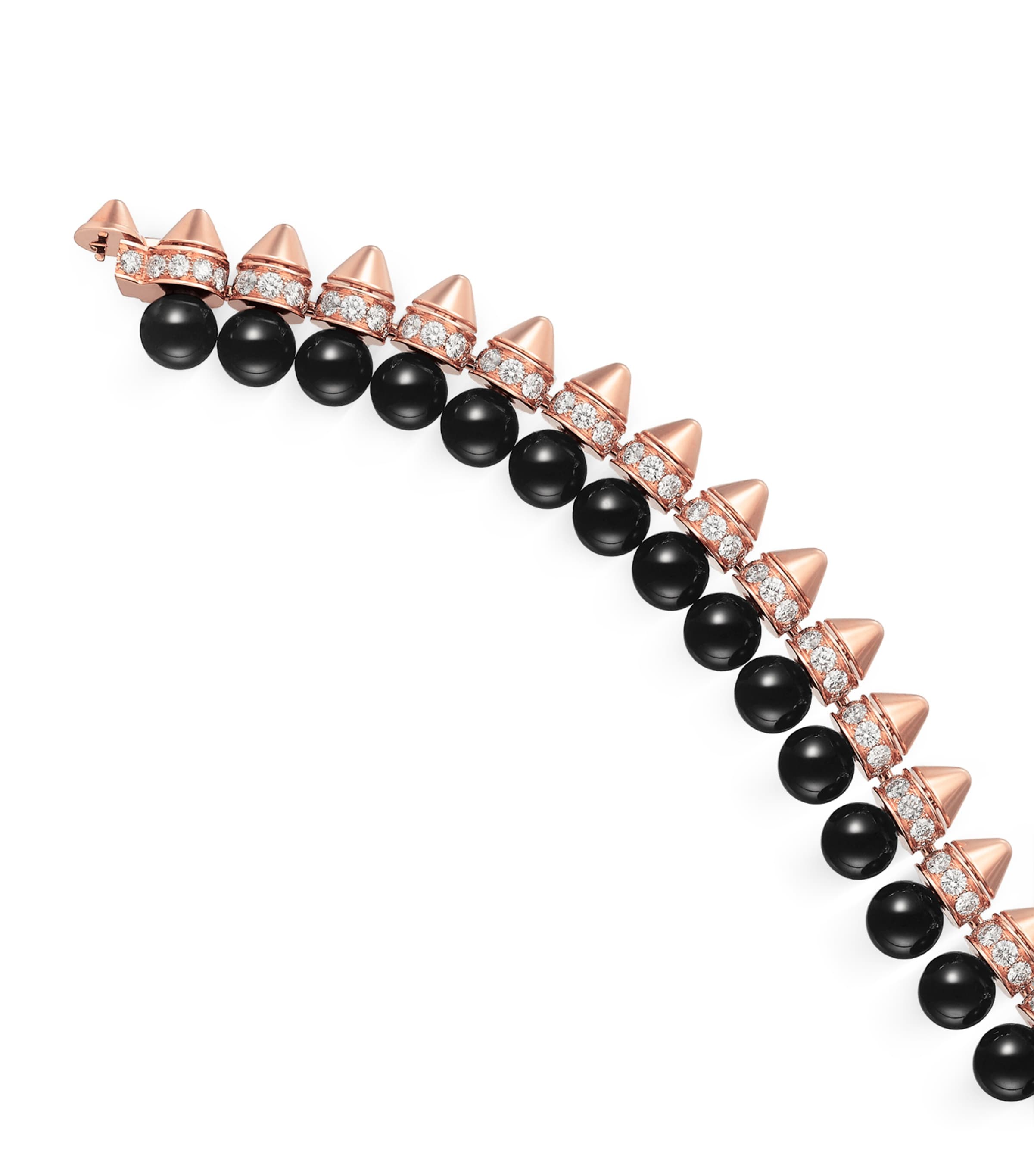 Rose Gold, Diamond and Onyx Clash de Cartier Bracelet ROSE GOLD Image 4