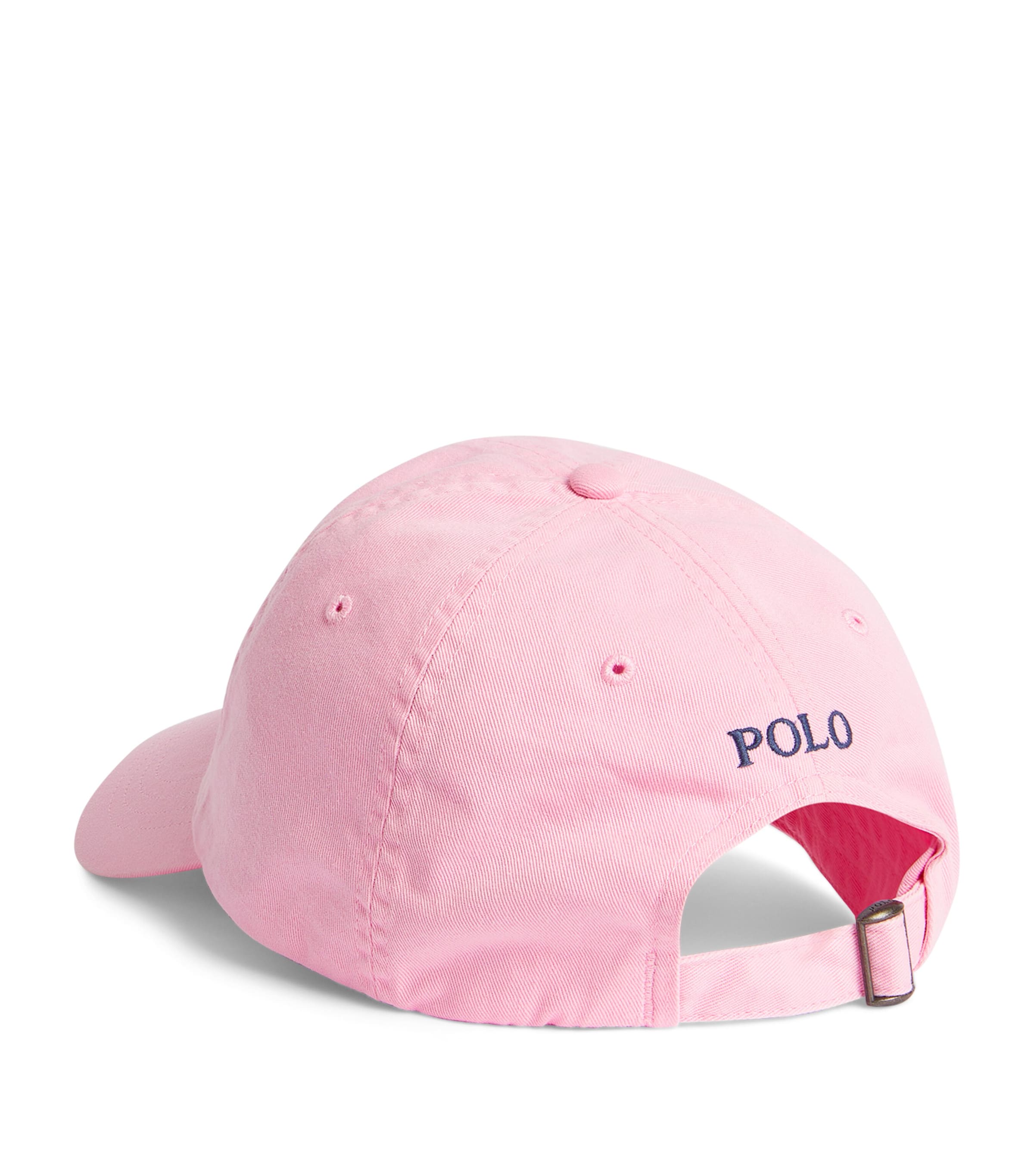 Polo Pony Baseball Cap CARMEL PNK/JEWEL BLU Image 2