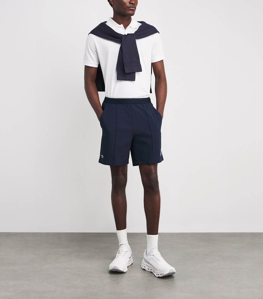 Stretch Taffeta Ultra Dry Tennis Shorts 166 NAVY BLUE Image 2