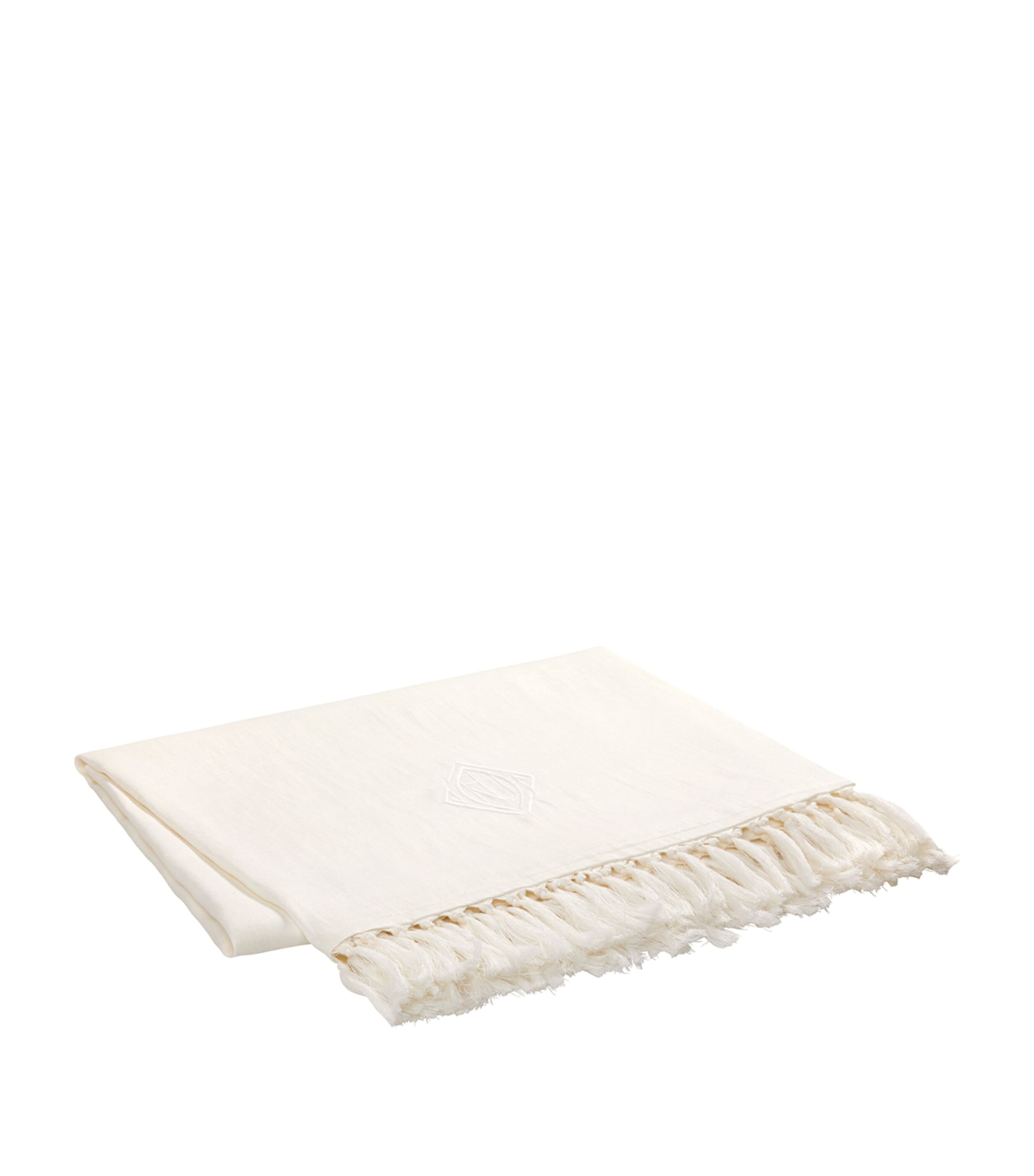 Ralph Lauren Home Penthouse Aldrich Throw (140cm x 180cm) White Image 3