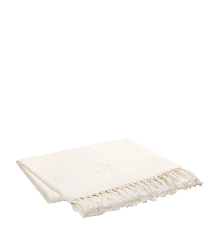Penthouse Aldrich Throw (140cm x 180cm) WHITE Image 3