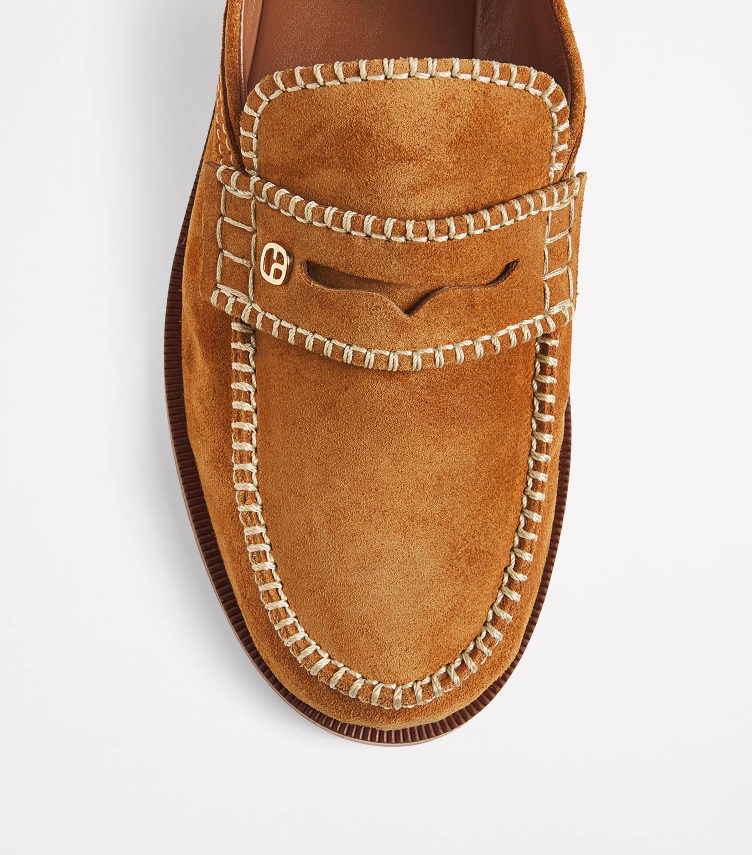 Suede Loafers CAMEL Image 5