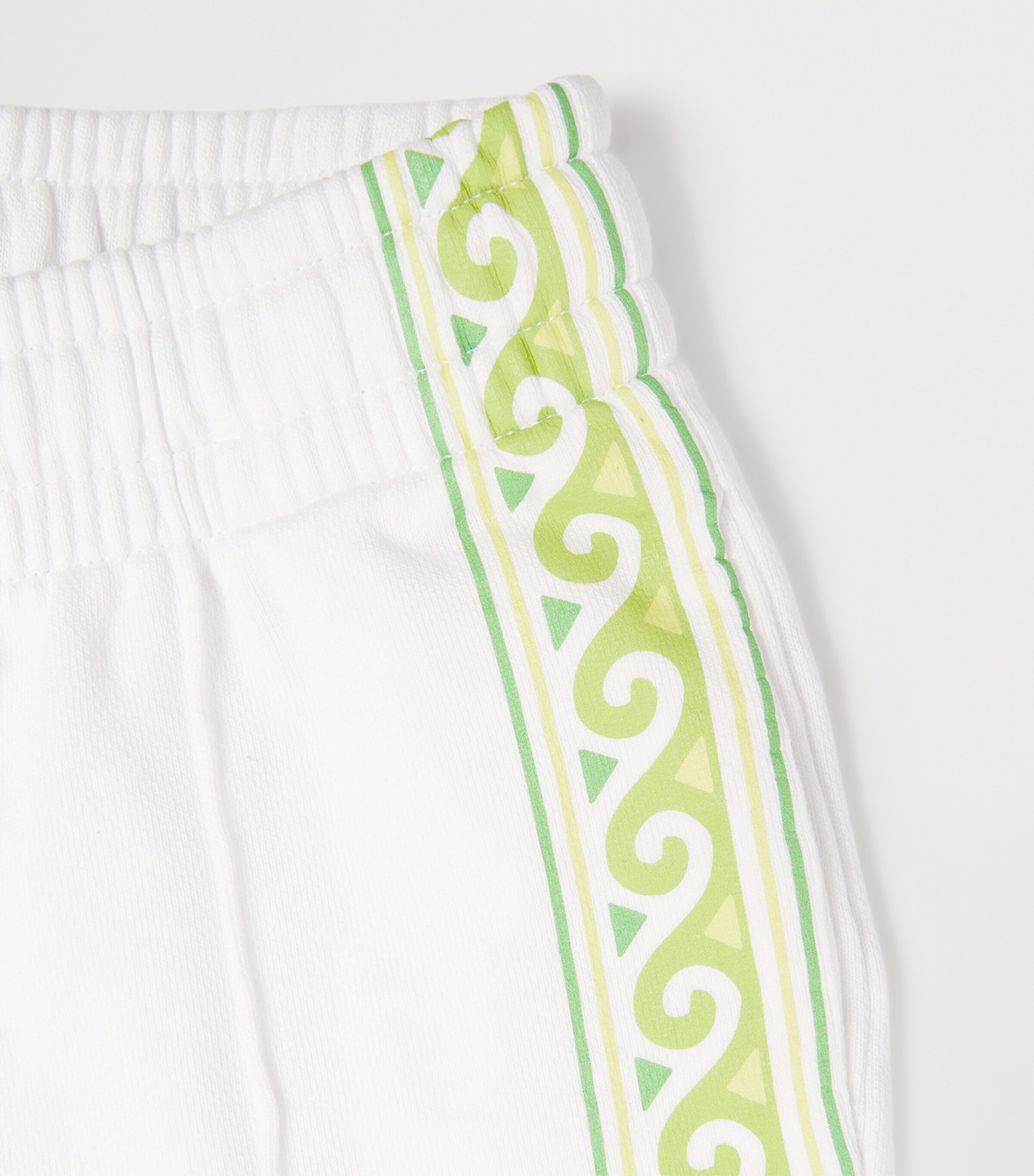Cotton Laurel Sweatpants (3-14 Years) WHITE Image 3