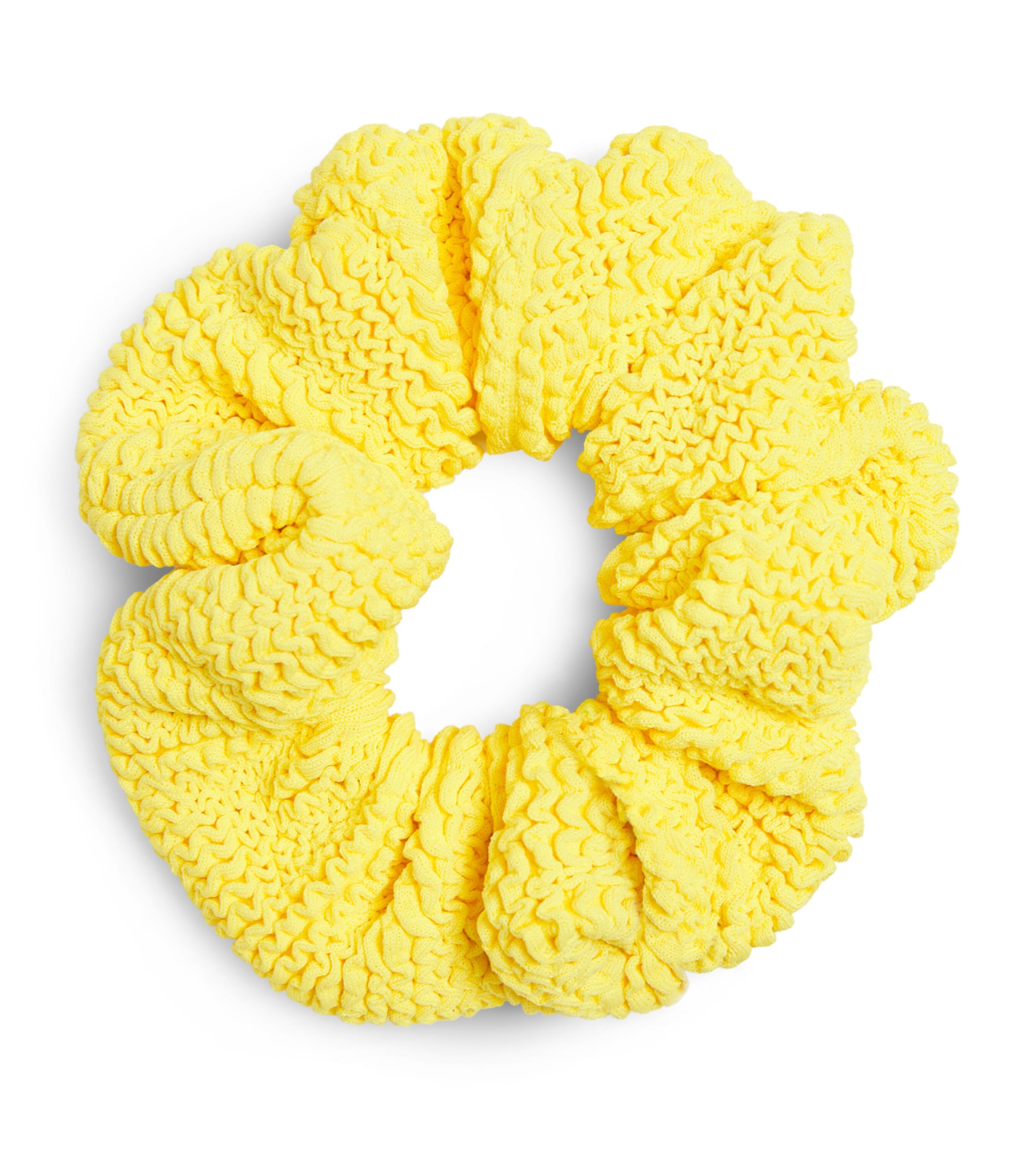 Hunza G Crinkle Scrunchie Sunflower Image 1