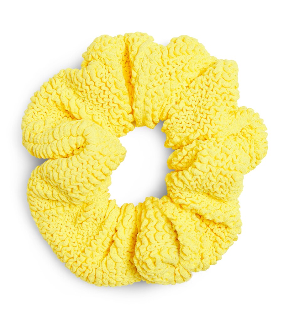 Hunza G Crinkle Scrunchie Sunflower Image 1