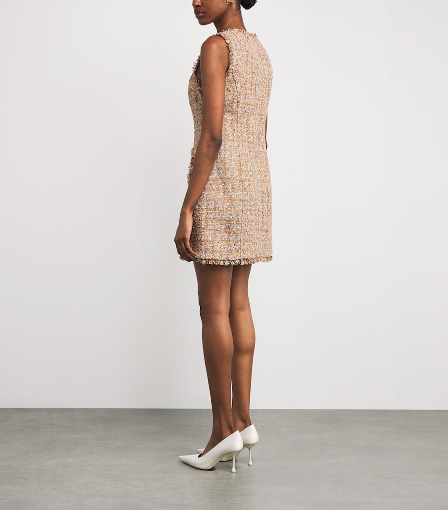 Bouclé Randi Mini Dress OCHRE MULTI Image 3