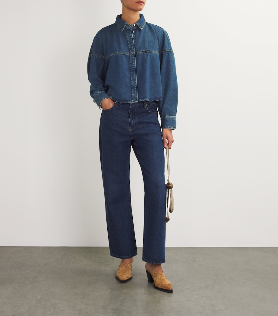 FRAME Womens The Bubble Shirt Guardian Image 2