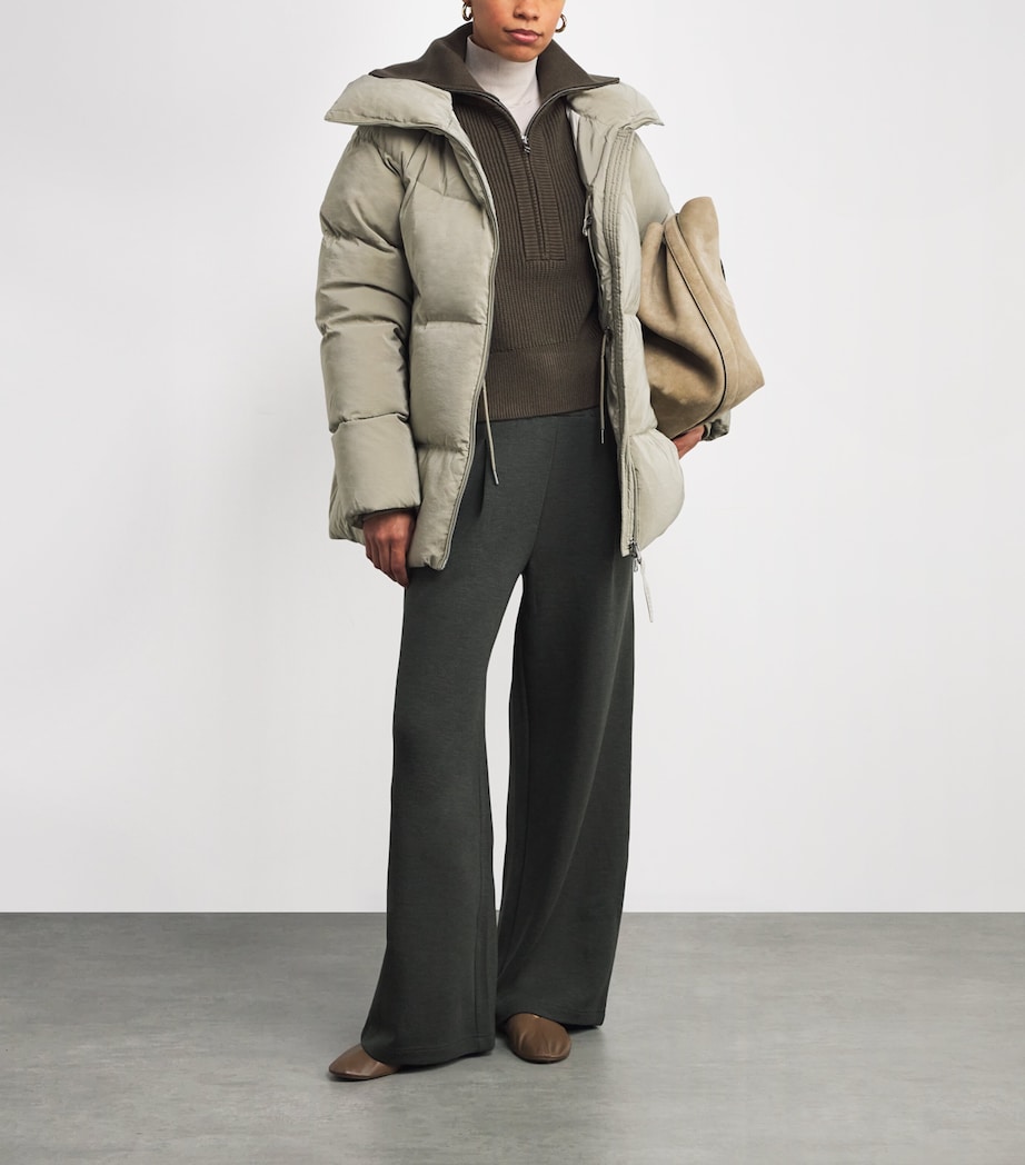 Ribbed Half-Zip Maura Sweater OLIVE NIGHT Image 2