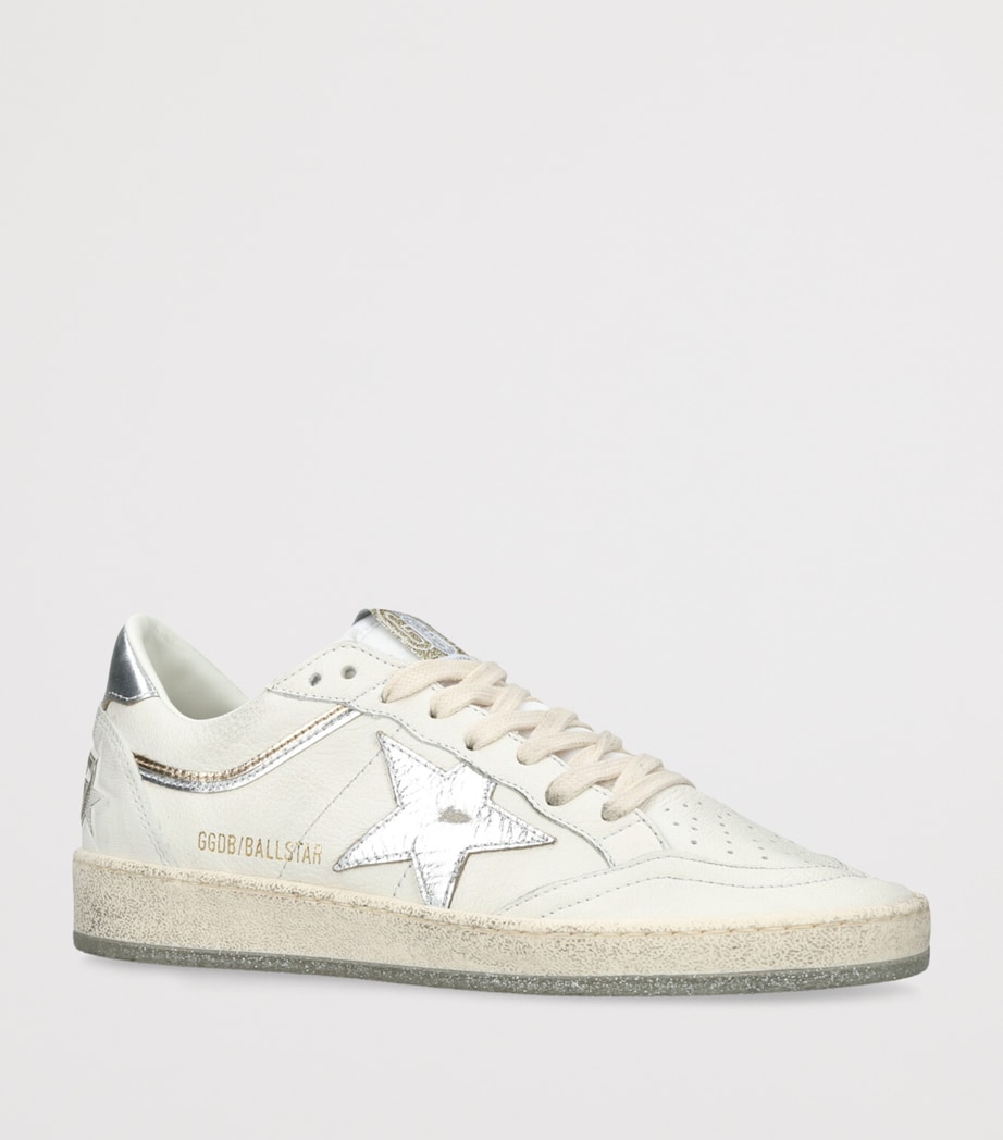 Leather Ball Star Sneakers WHITE/OTH Image 3