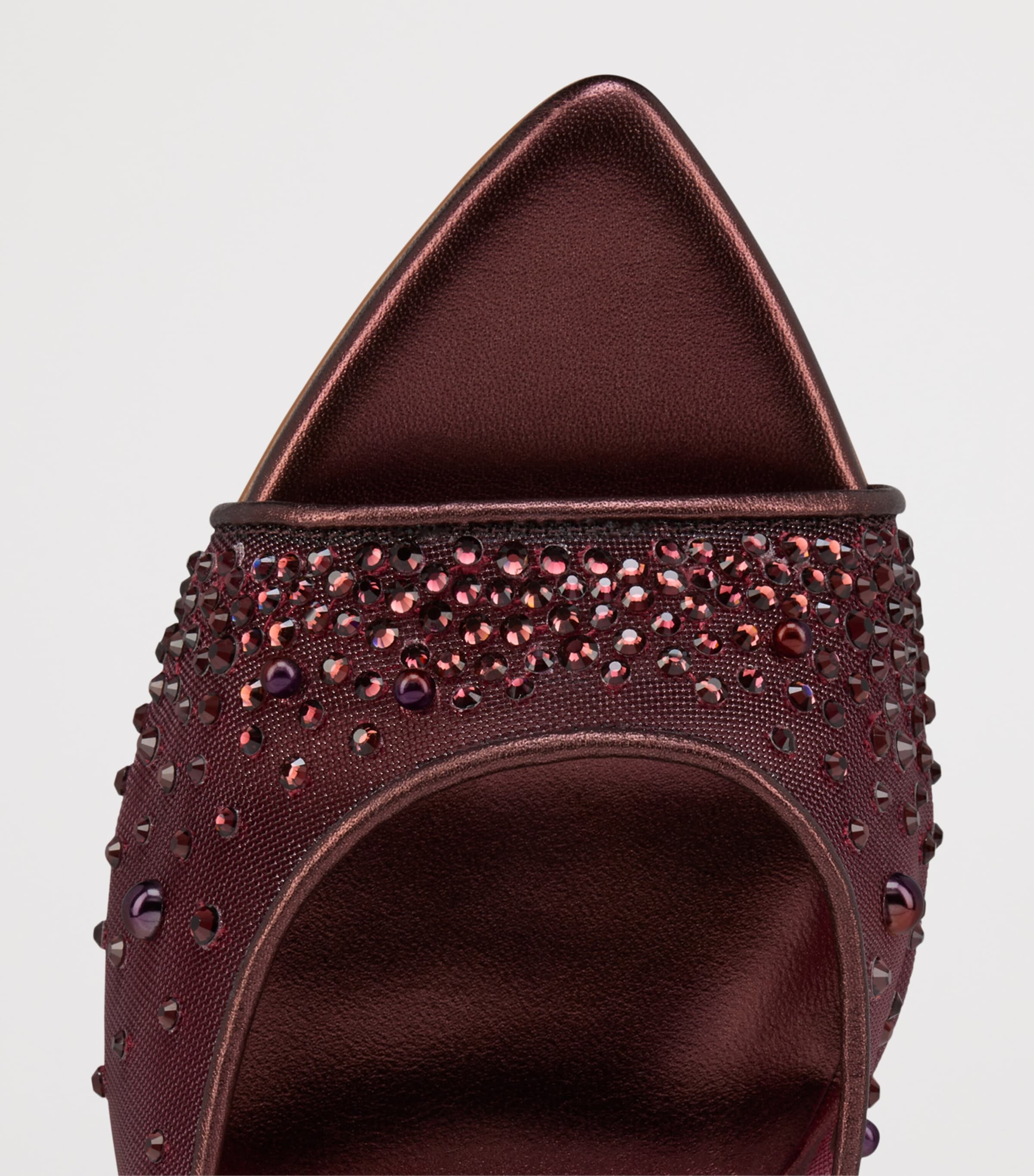 Christian Louboutin Miss Z Embellished Mules 80 Image 5