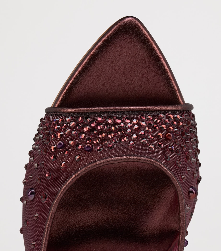 Christian Louboutin Miss Z Embellished Mules 80 Image 5