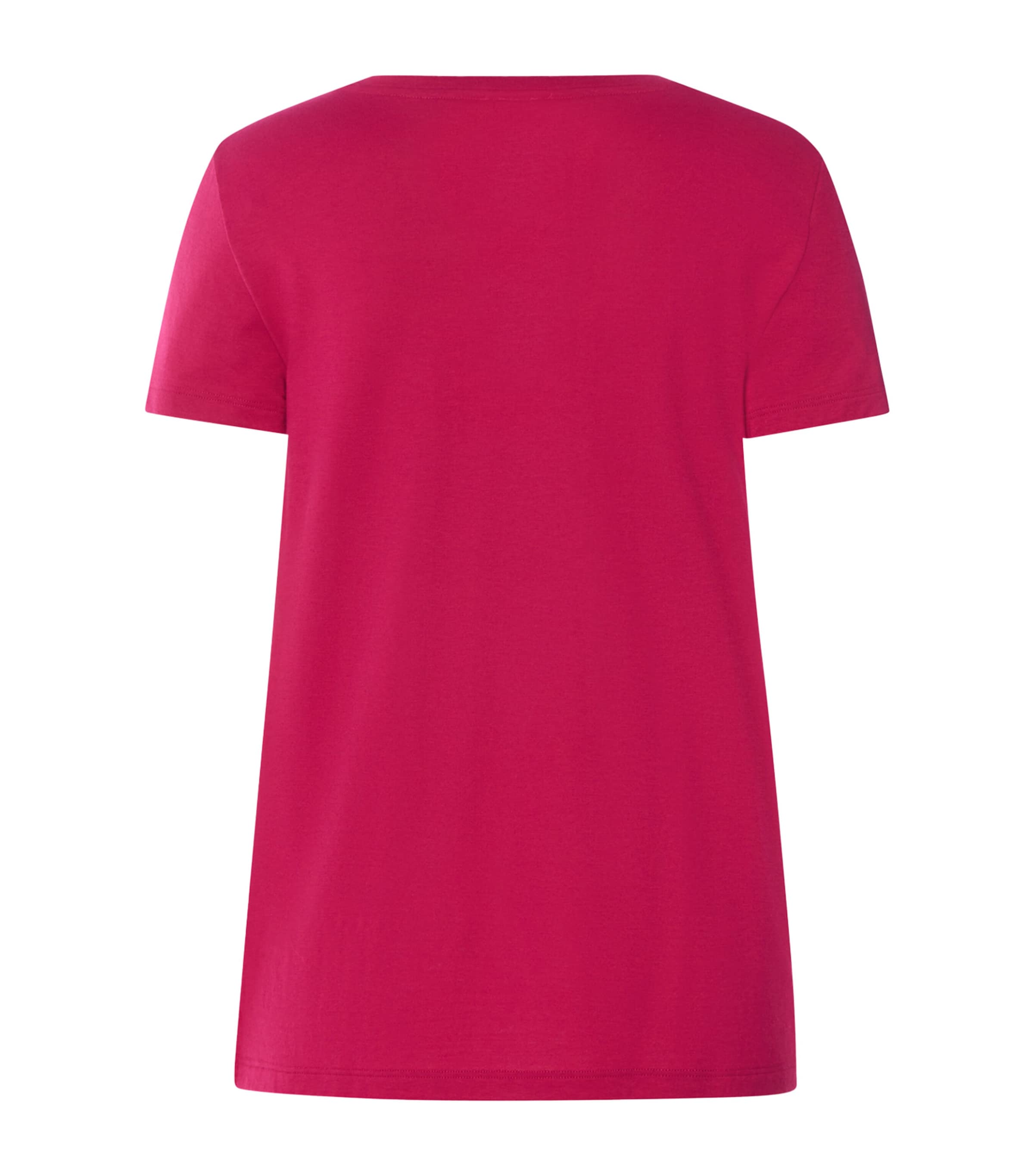 Hanro Womens Stretch-Cotton Sleep & Lounge T-Shirt Light Sangria Image 5