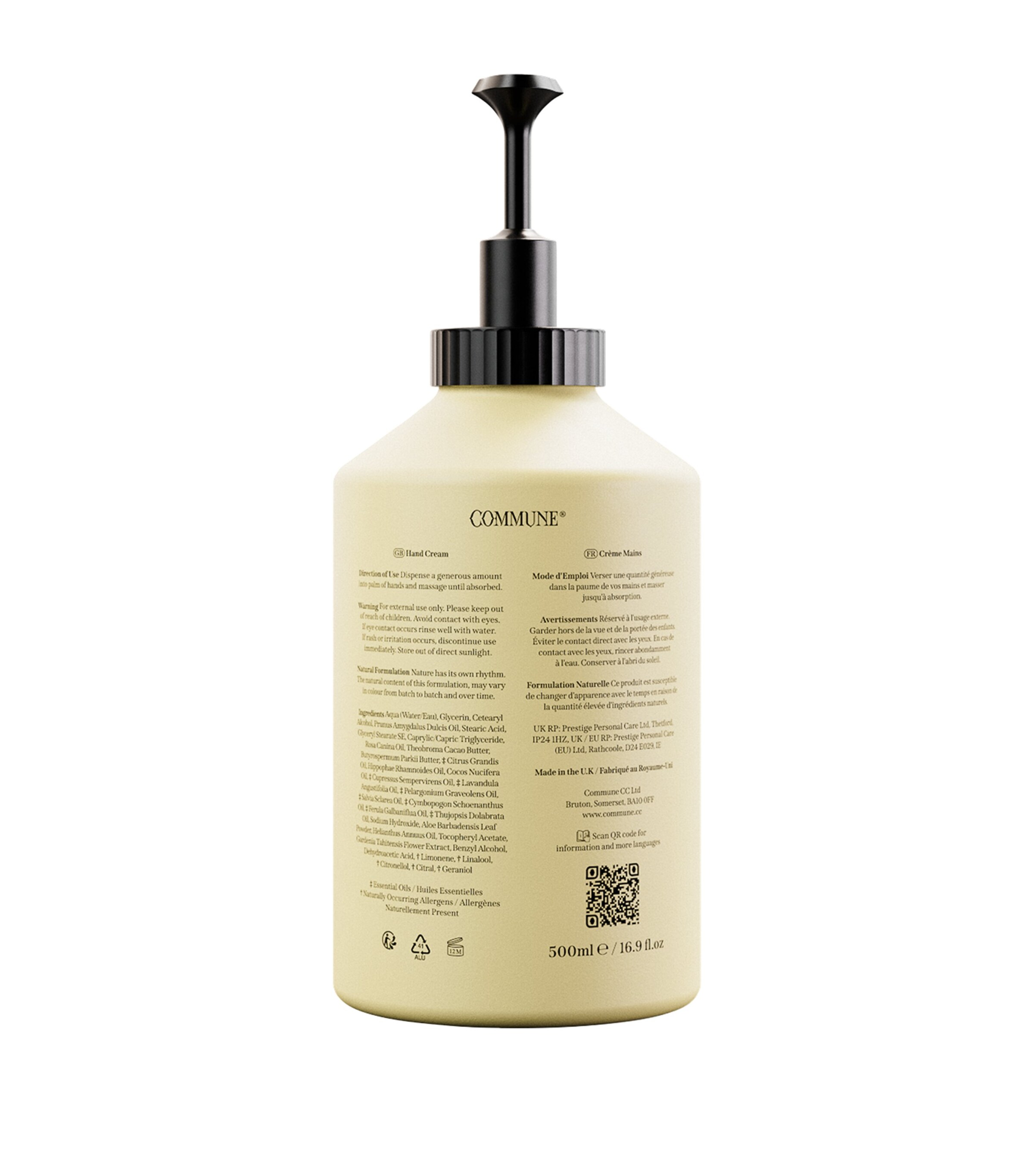 Commune Seymour Hand Cream (500ml) Image 10