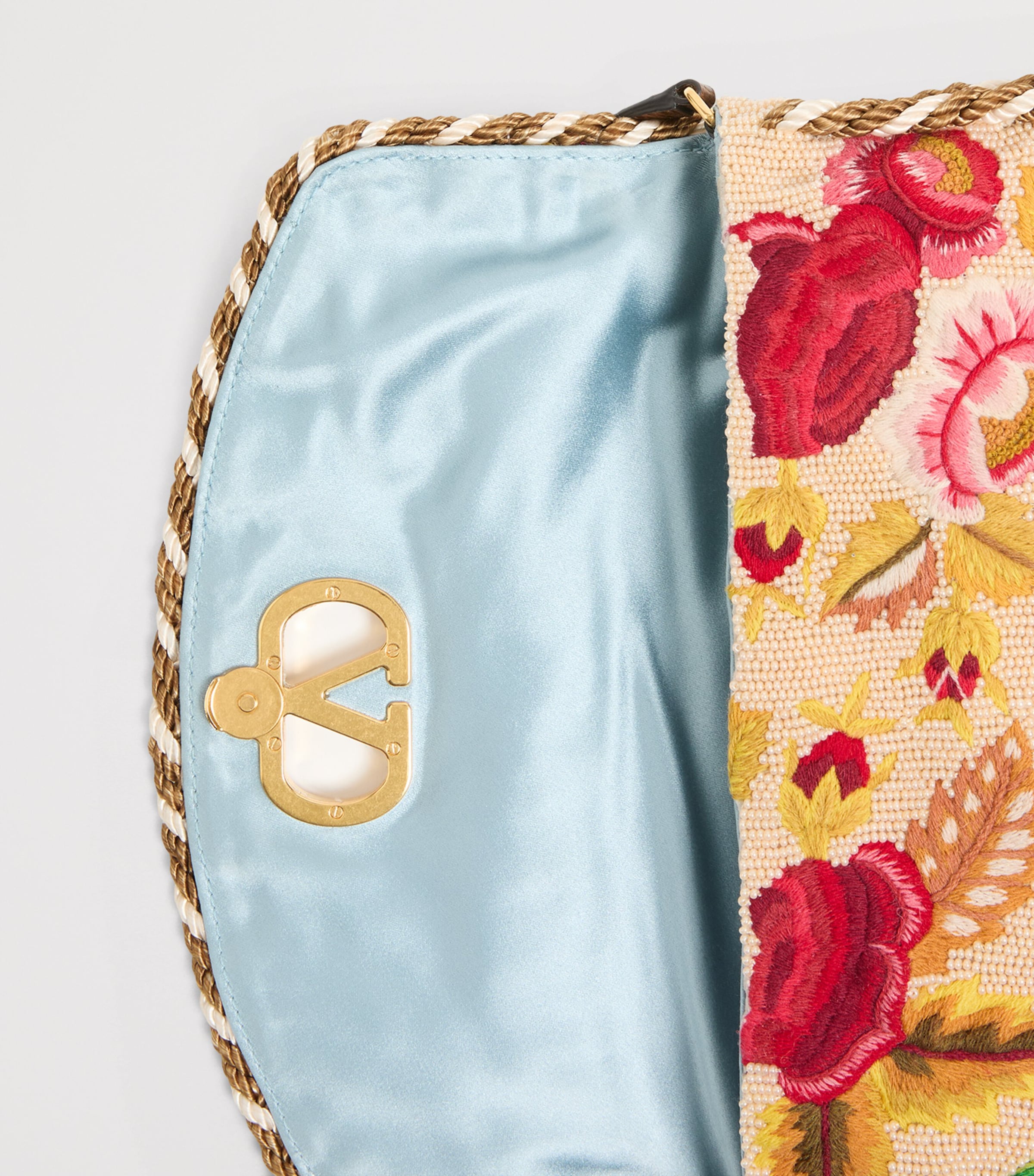クラッチバッグ Valentino Garavani `Vain Soft` Clutch Valentino Garavani Silk Beaded Vain Soft Clutch Bag | Harrods US