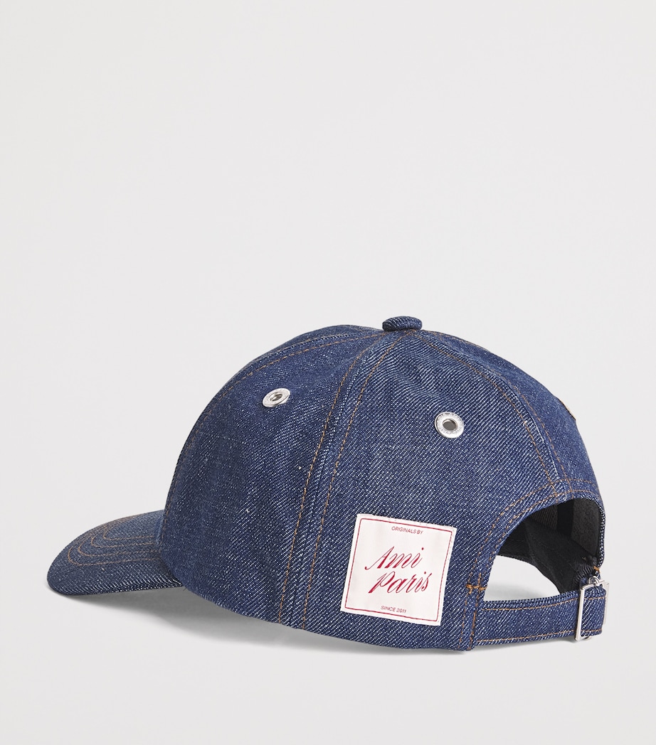 Denim Heritage Patch Cap INDIGO - 402 Image 3