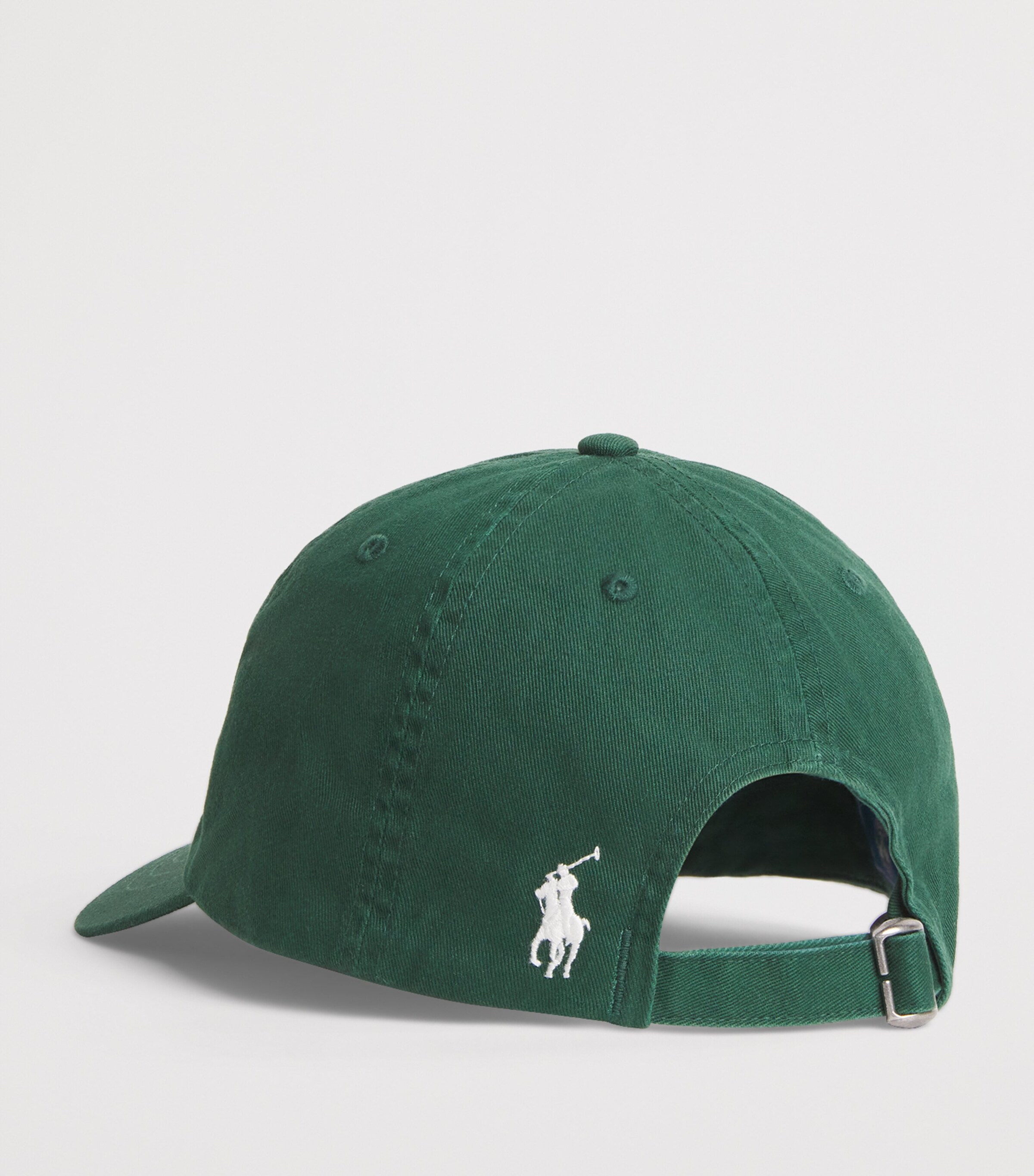 x Wimbledon Cotton Embroidered Baseball Cap VINTAGE PINE Image 3