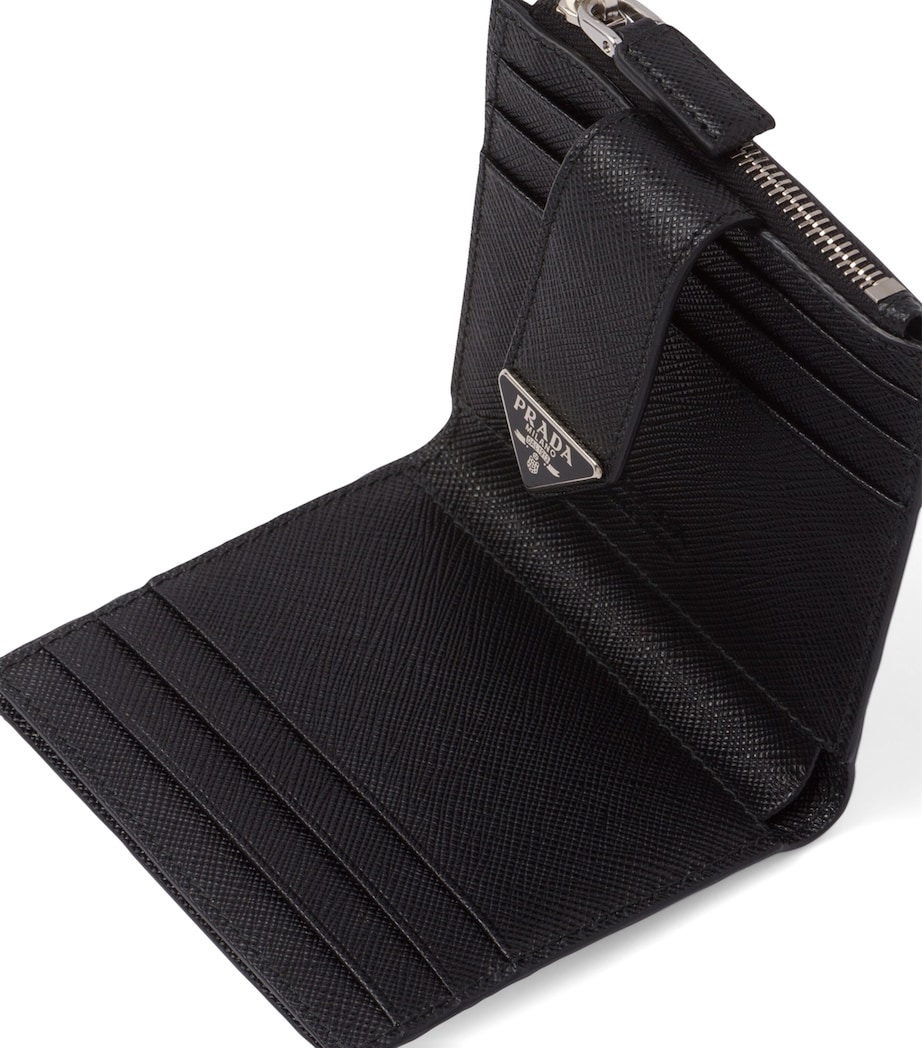 Saffiano Leather Bifold Card Holder F0002 Image 4