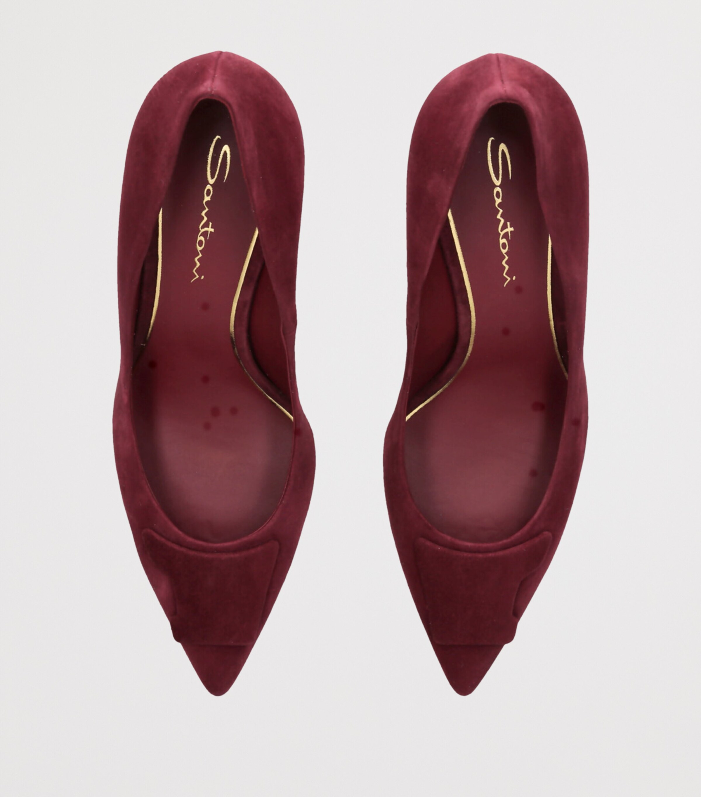 Suede Sibille Pumps 85 WINE Image 4
