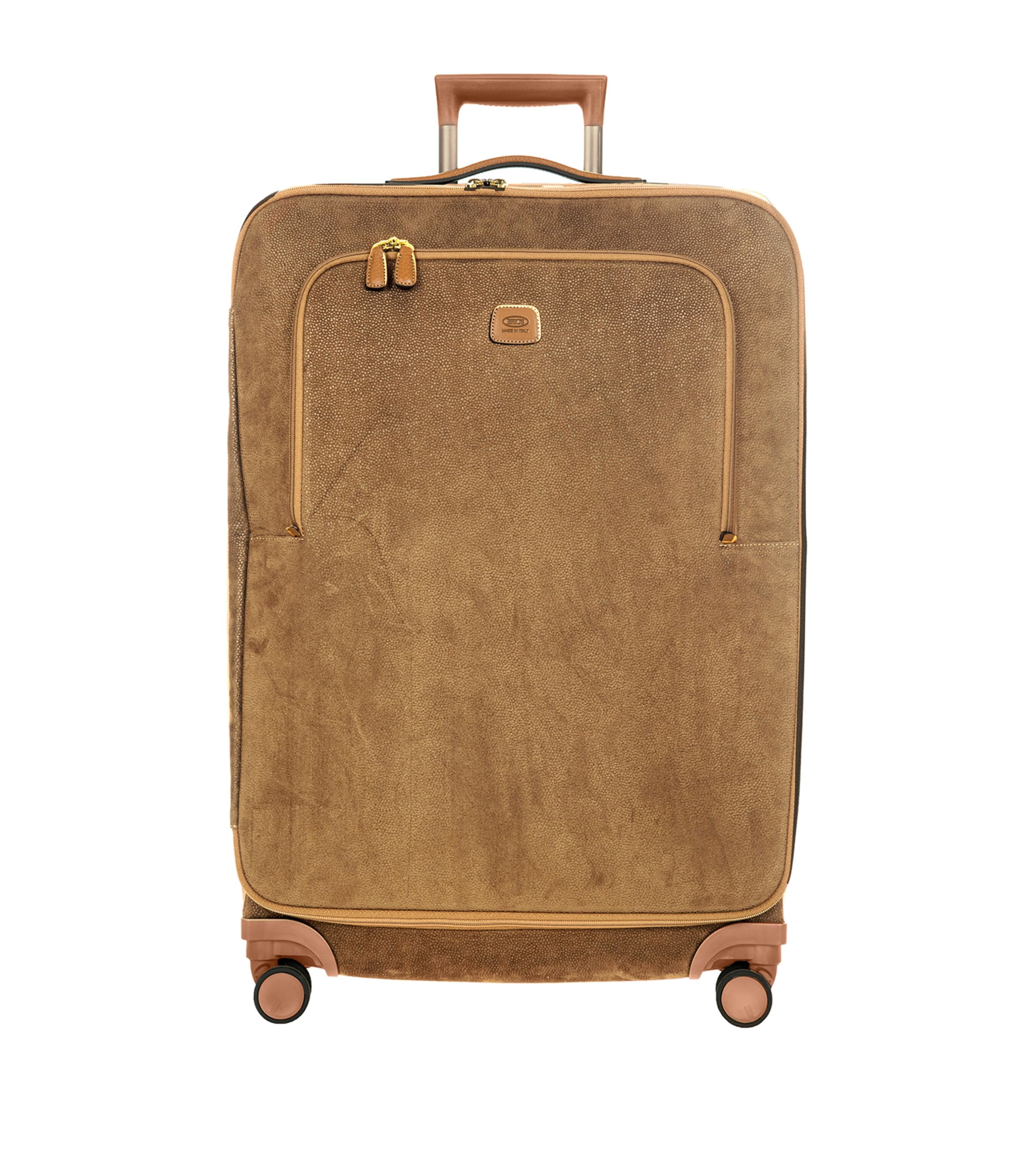 Bric's Medium Life Compound Check-in Suitcase In Brown