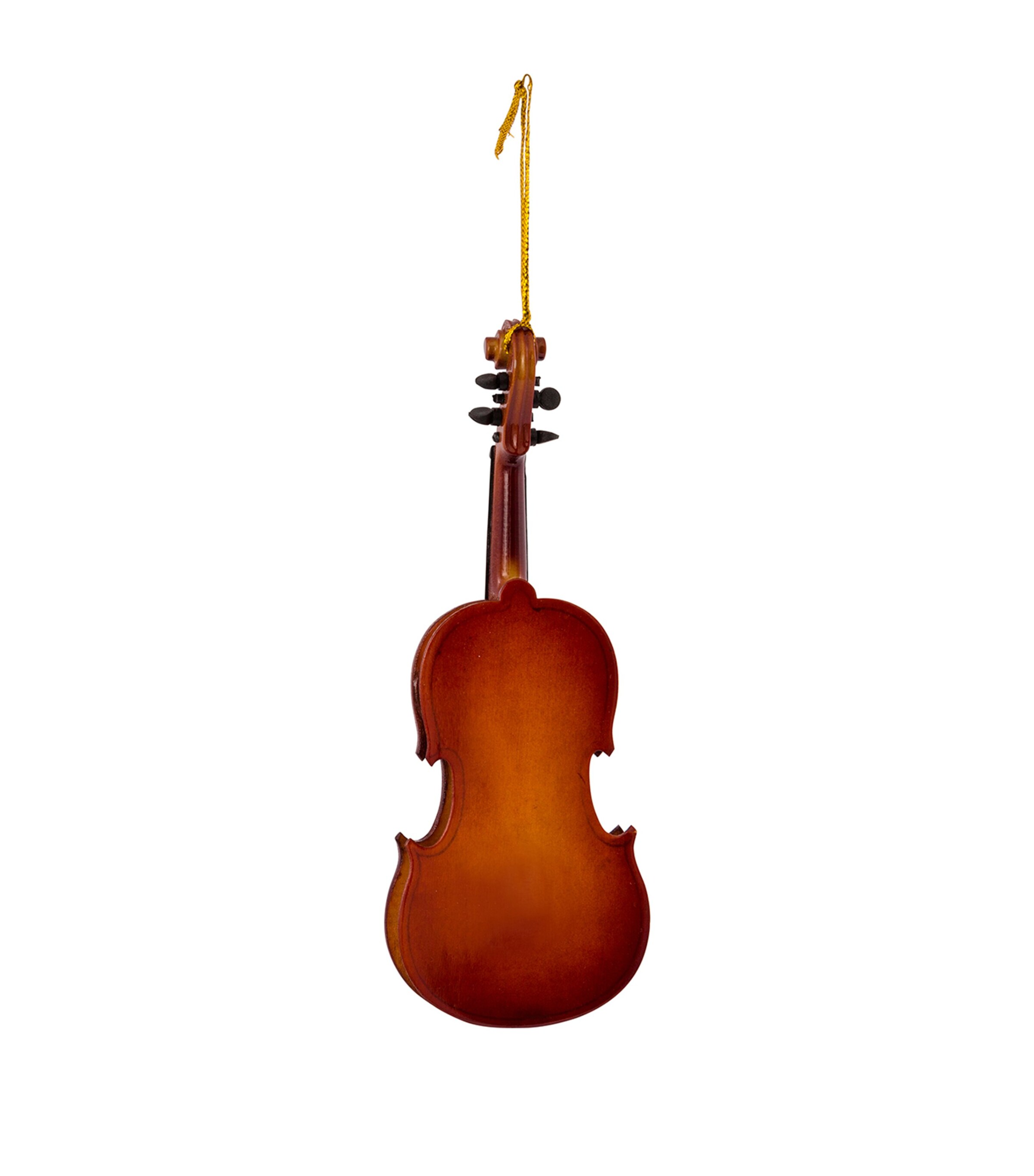 Kurt.S.Adler Wood Violin Tree Decoration Image 7