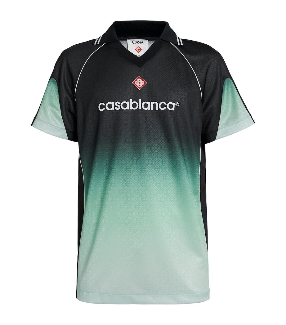 Monogram Jacquard Football Shirt GRADIENT Image 1