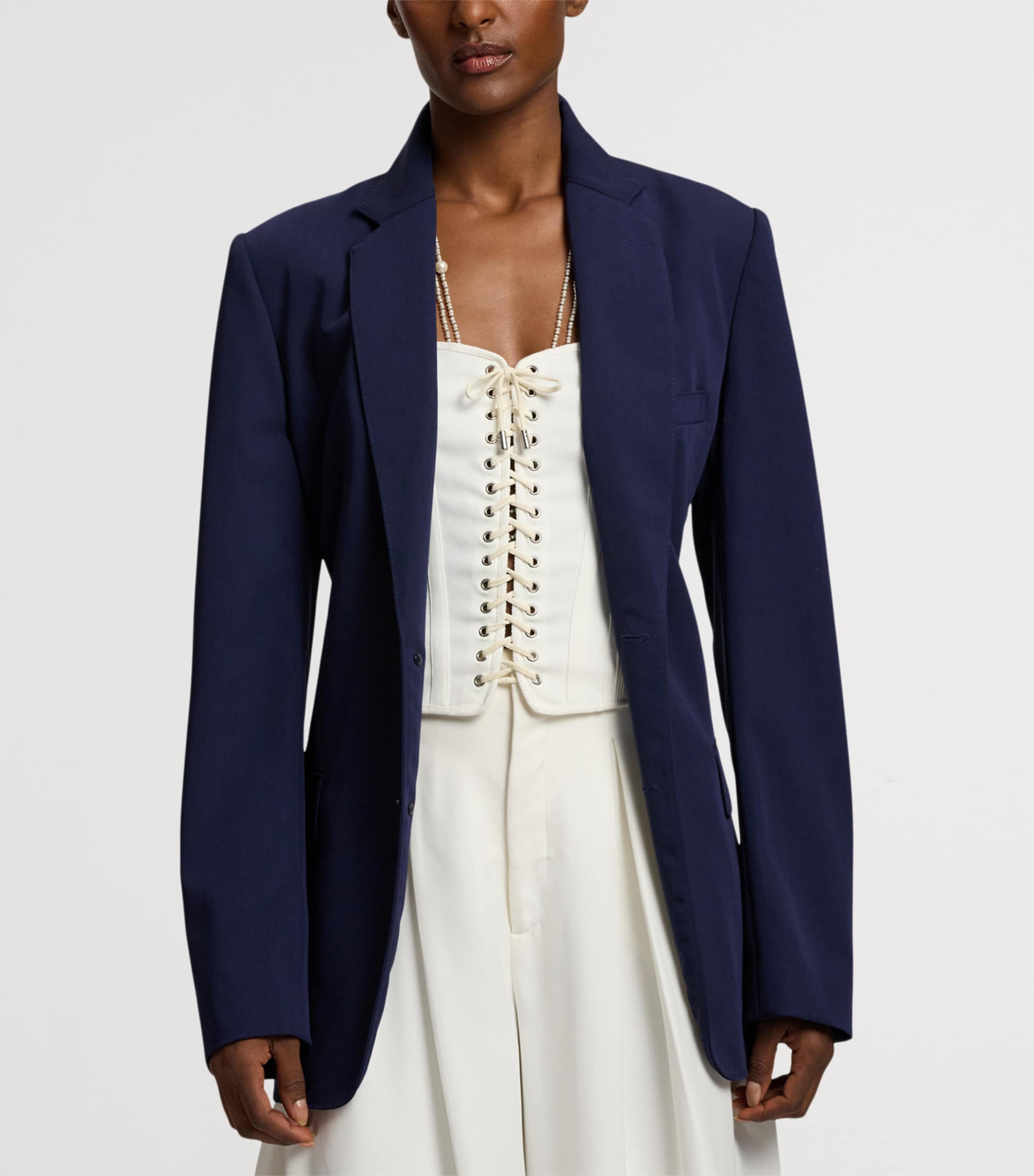 Wool Marcy Blazer NAVY-410 Image 10