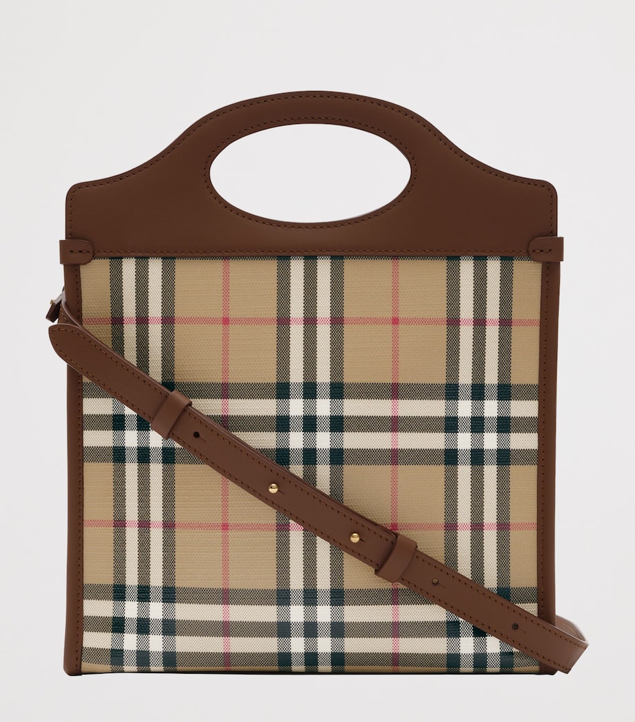 Burberry Mini Canvas Pocket Bag Archive Beige Image 5
