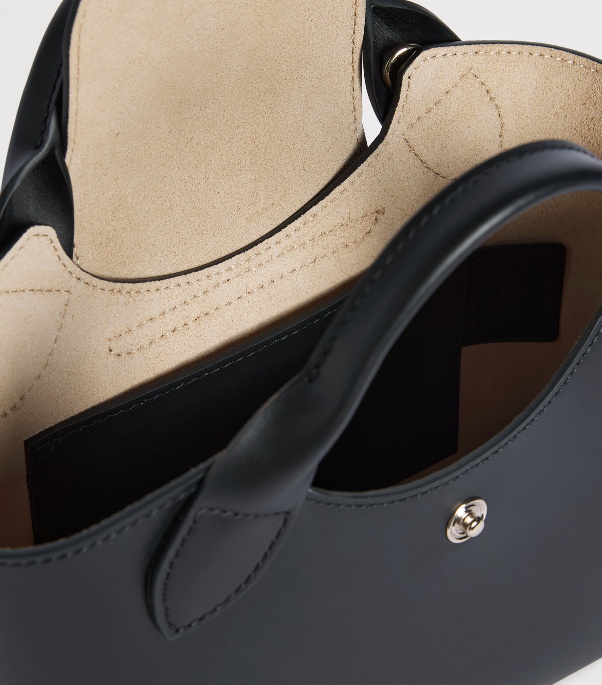 Longchamp Extra-Small Leather Épure Tote Bag Noir Image 6