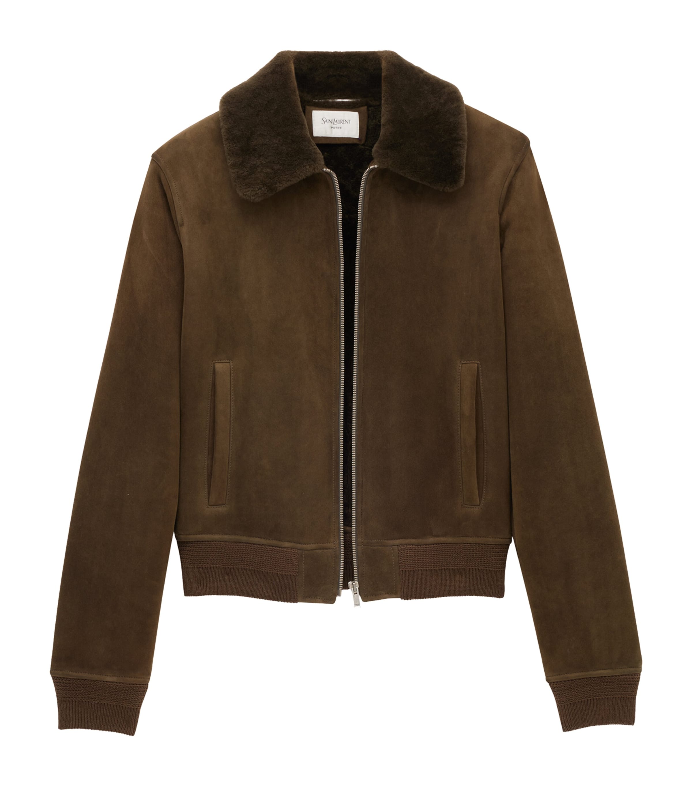 Suede Bomber Jacket 3352 Image 4