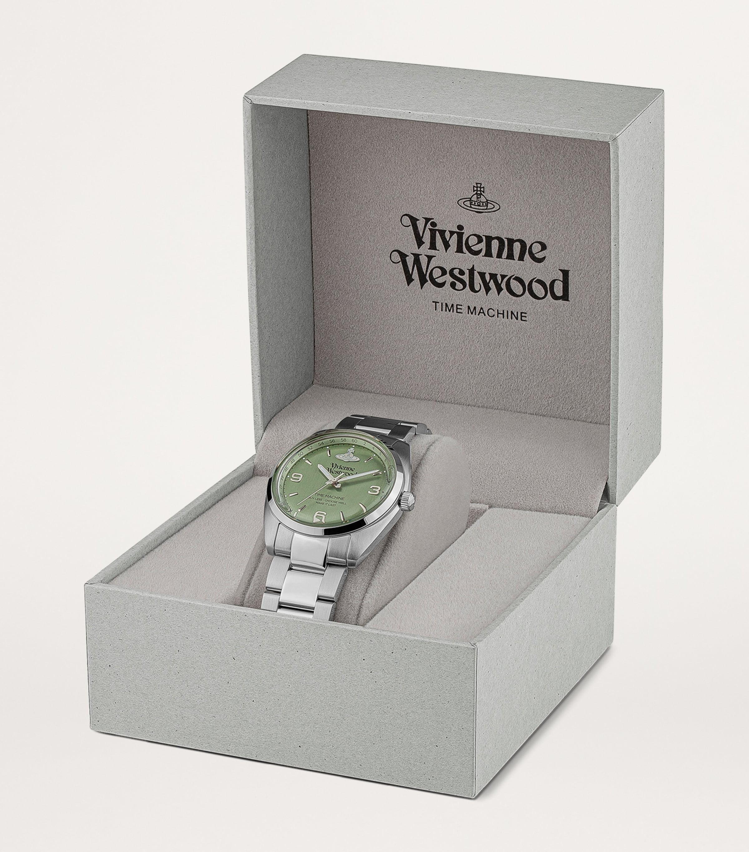 Vivienne Westwood Stainless Steel Pennington Watch 38mm | Harrods US