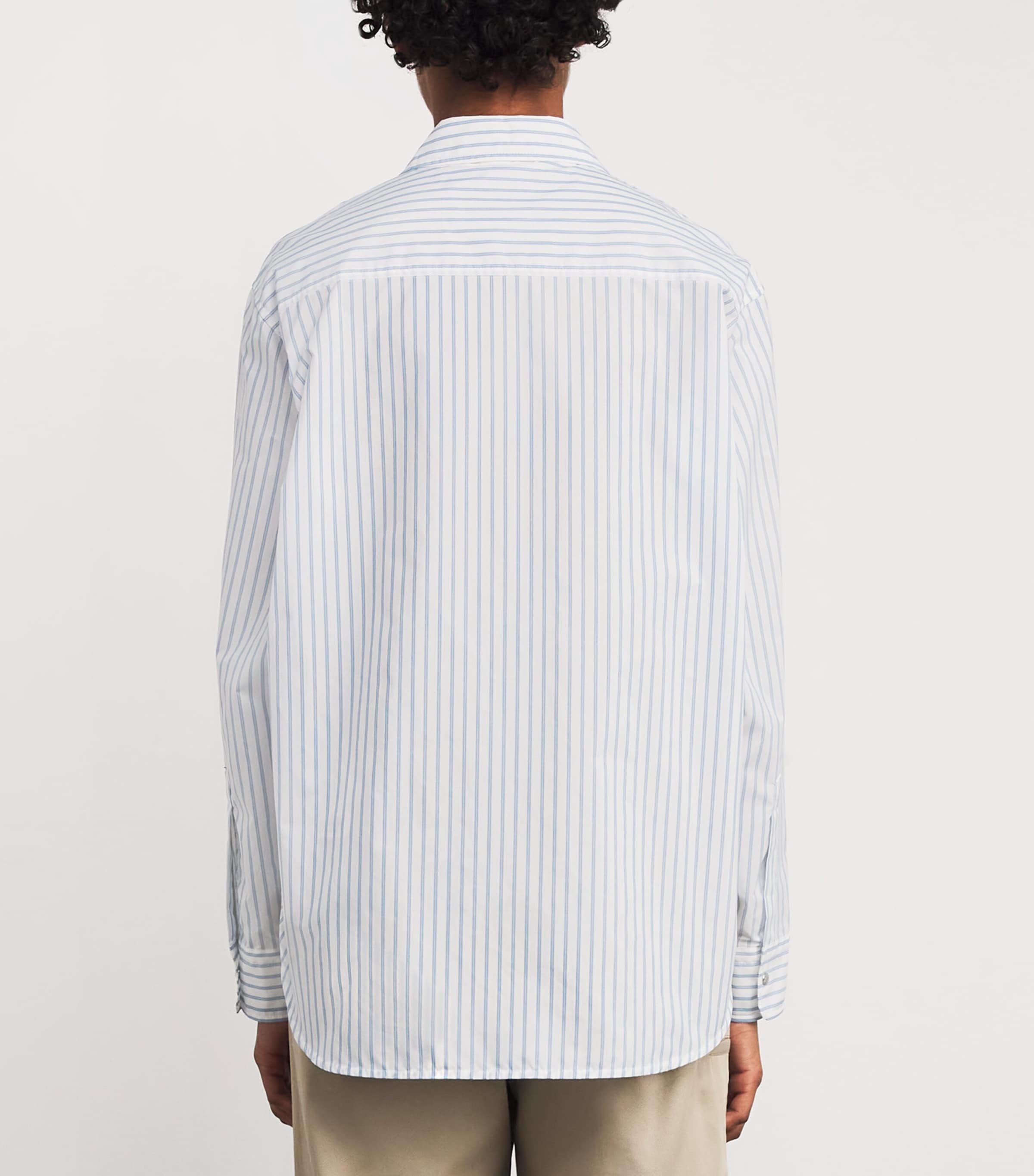 Nylon Stripe Shirt F00 Image 4