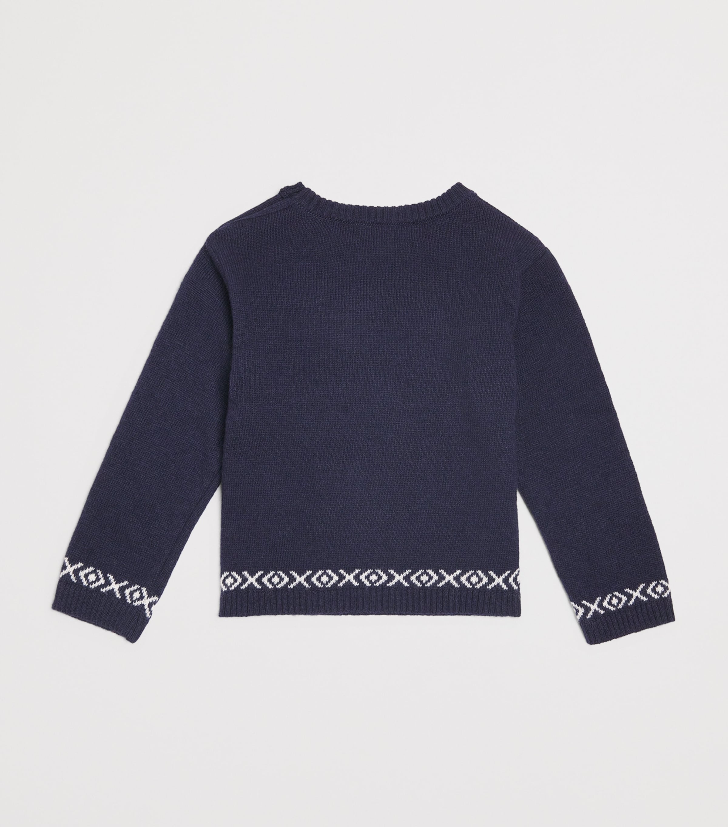 Patachou Bear Jacquard Sweater (1-24 Months) Image 2