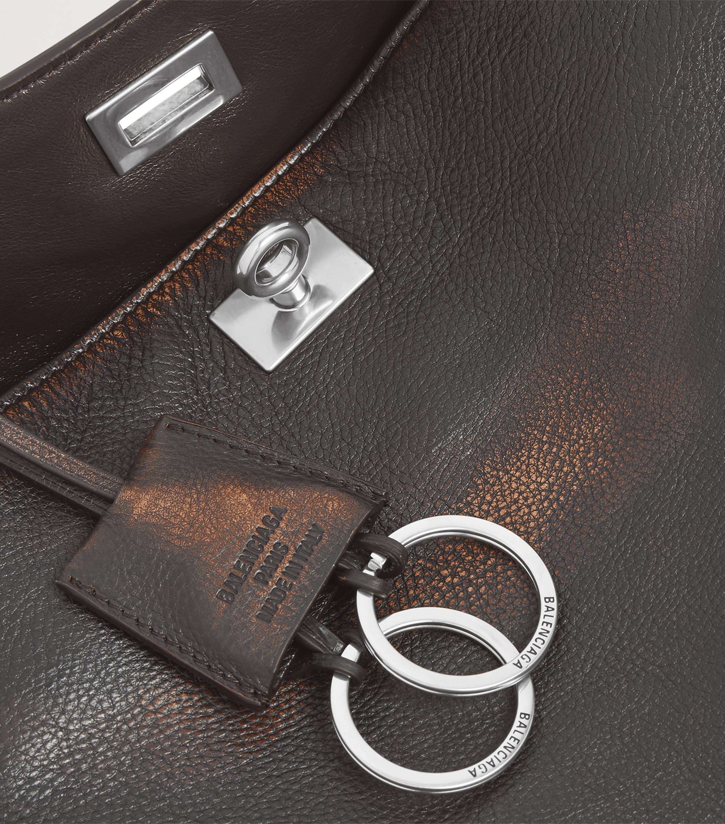 Small Calfskin Rodeo Shoulder Bag 9862 Image 8