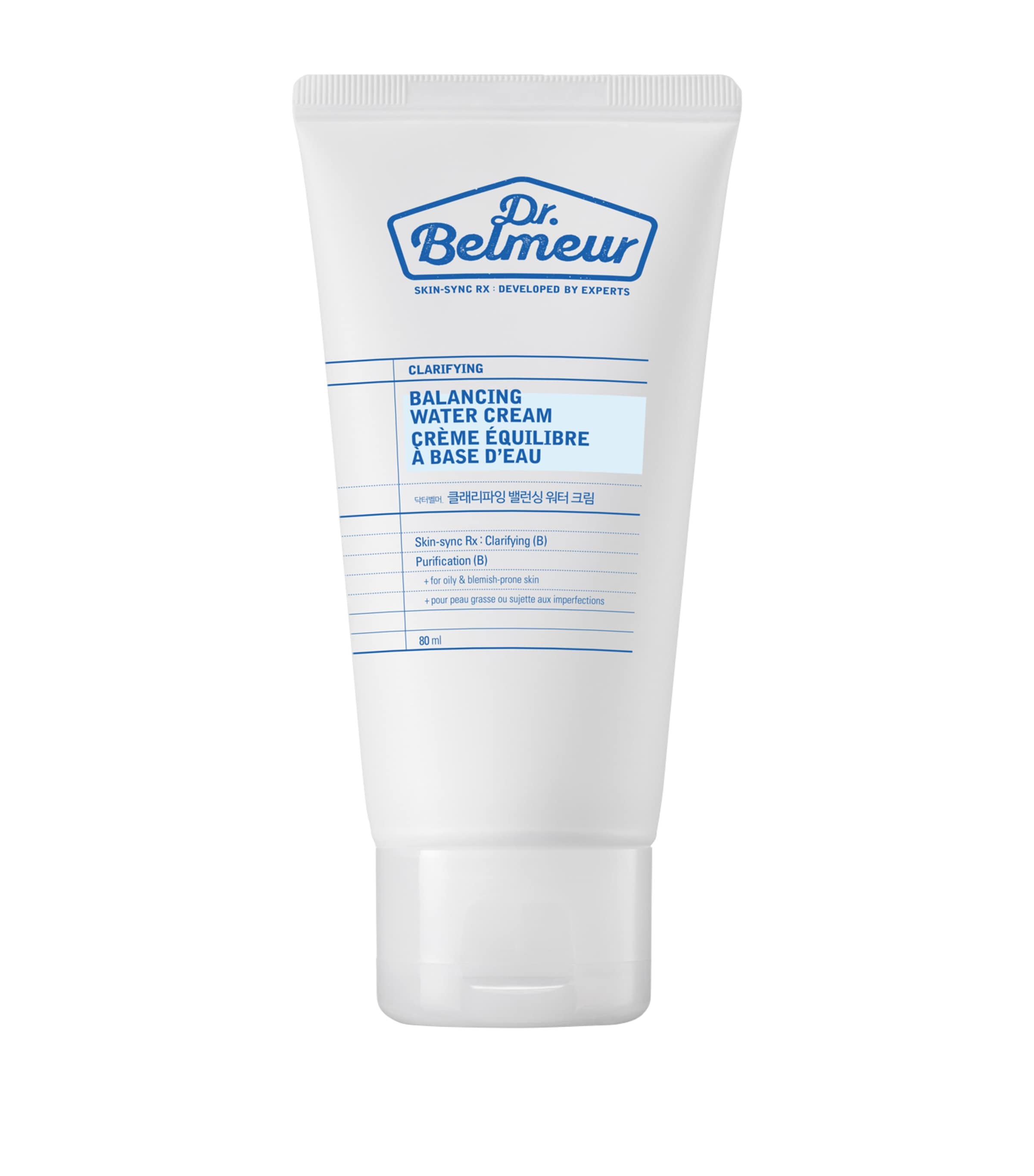 Dr. Belmeur Clarifying Balancing Water Cream (80ml) Image 1