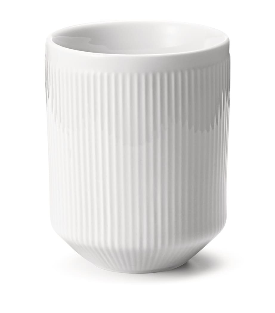 Set of 2 Bernadotte Thermo Mugs (250ml) WHITE Image 1