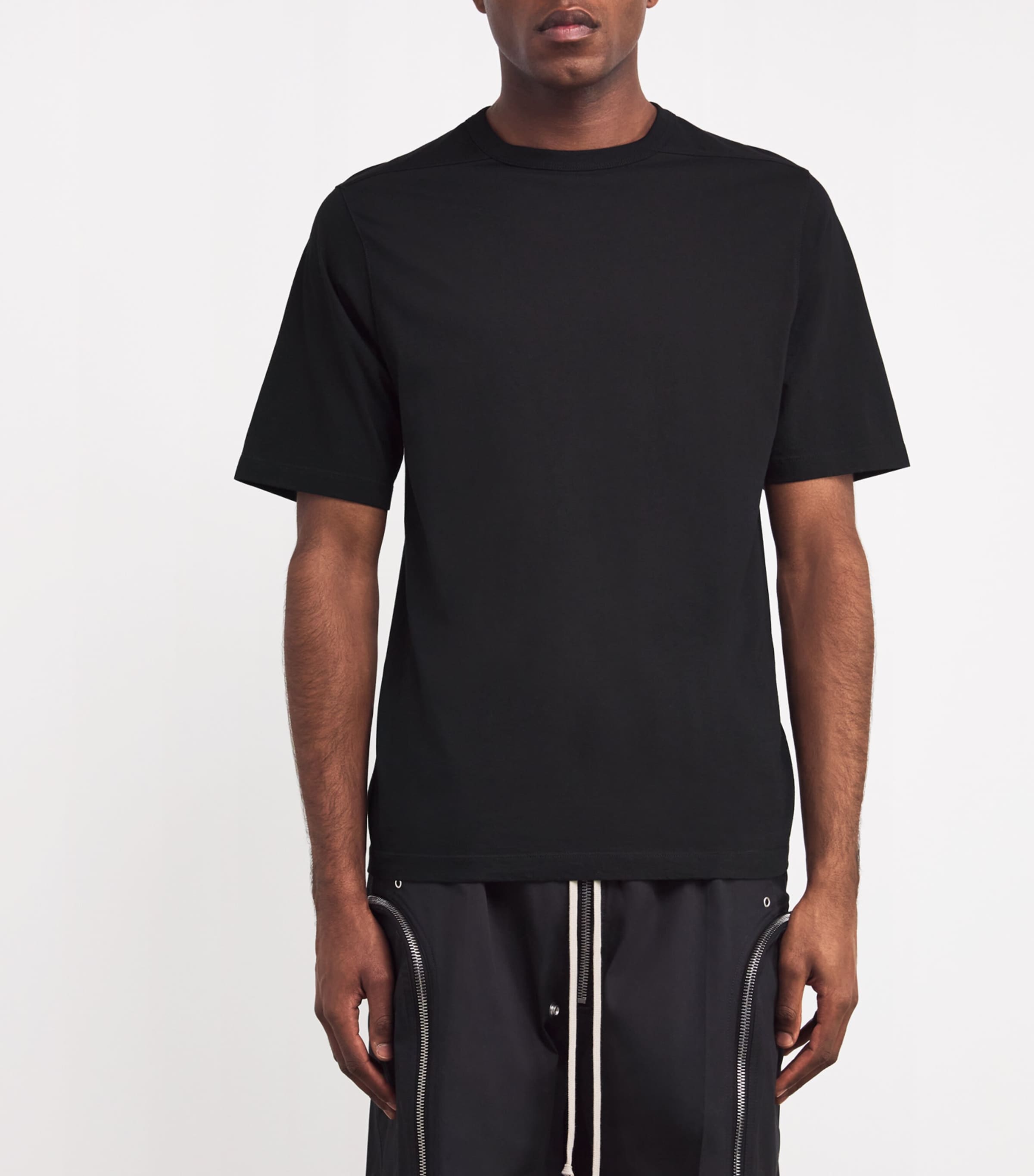 Rick Owens Mens Cotton Brad T-Shirt Image 3