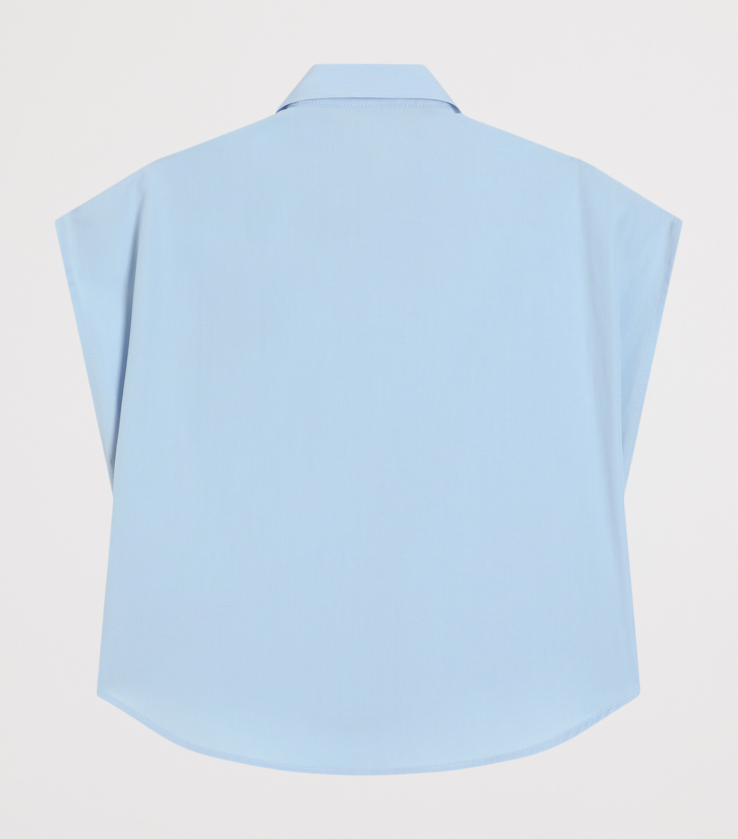 Dolce&Gabbana Kids Cotton Logo Shirt (8-12+ Years) Sky Blue Image 2